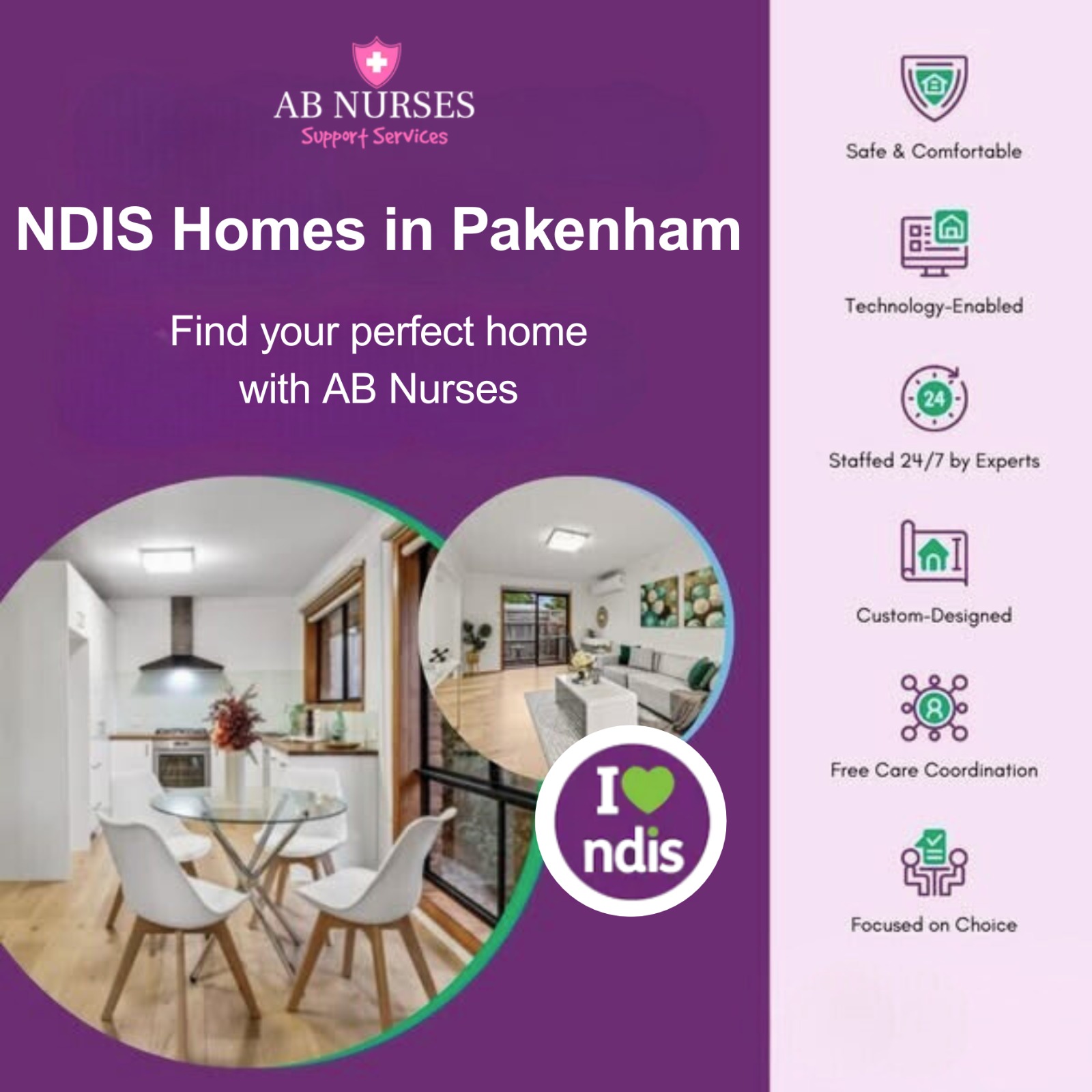 AB Nurses Support Services Facebook ad