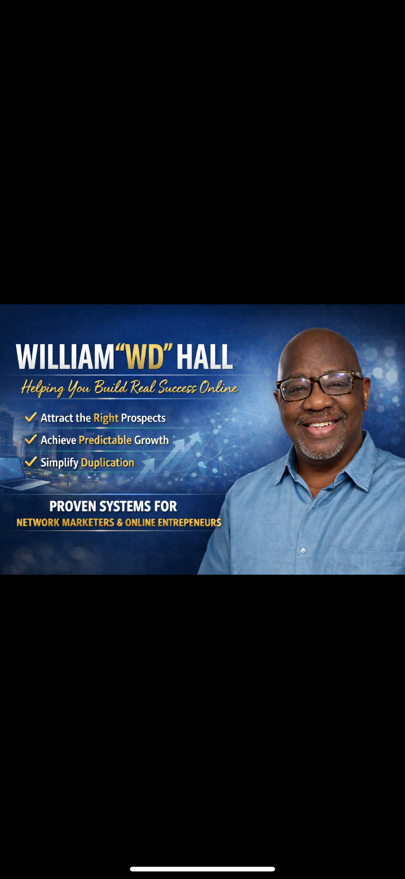 WDH Network Facebook ad: I help new and veteran Network Marketers and…