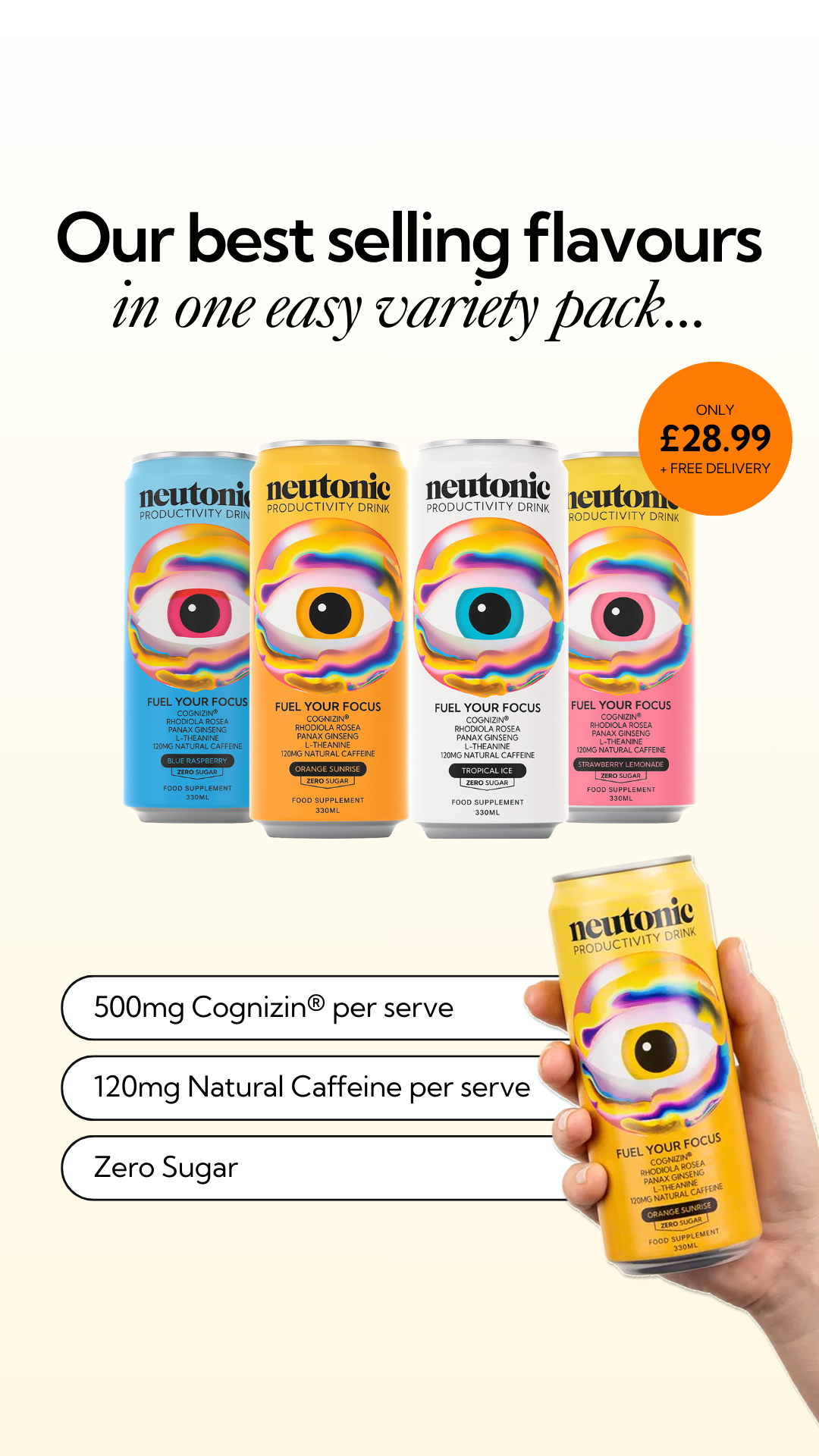 Neutonic Facebook ad