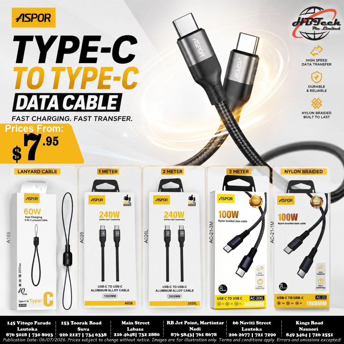 HB Tech Facebook ad: Stay powered wherever you go!
