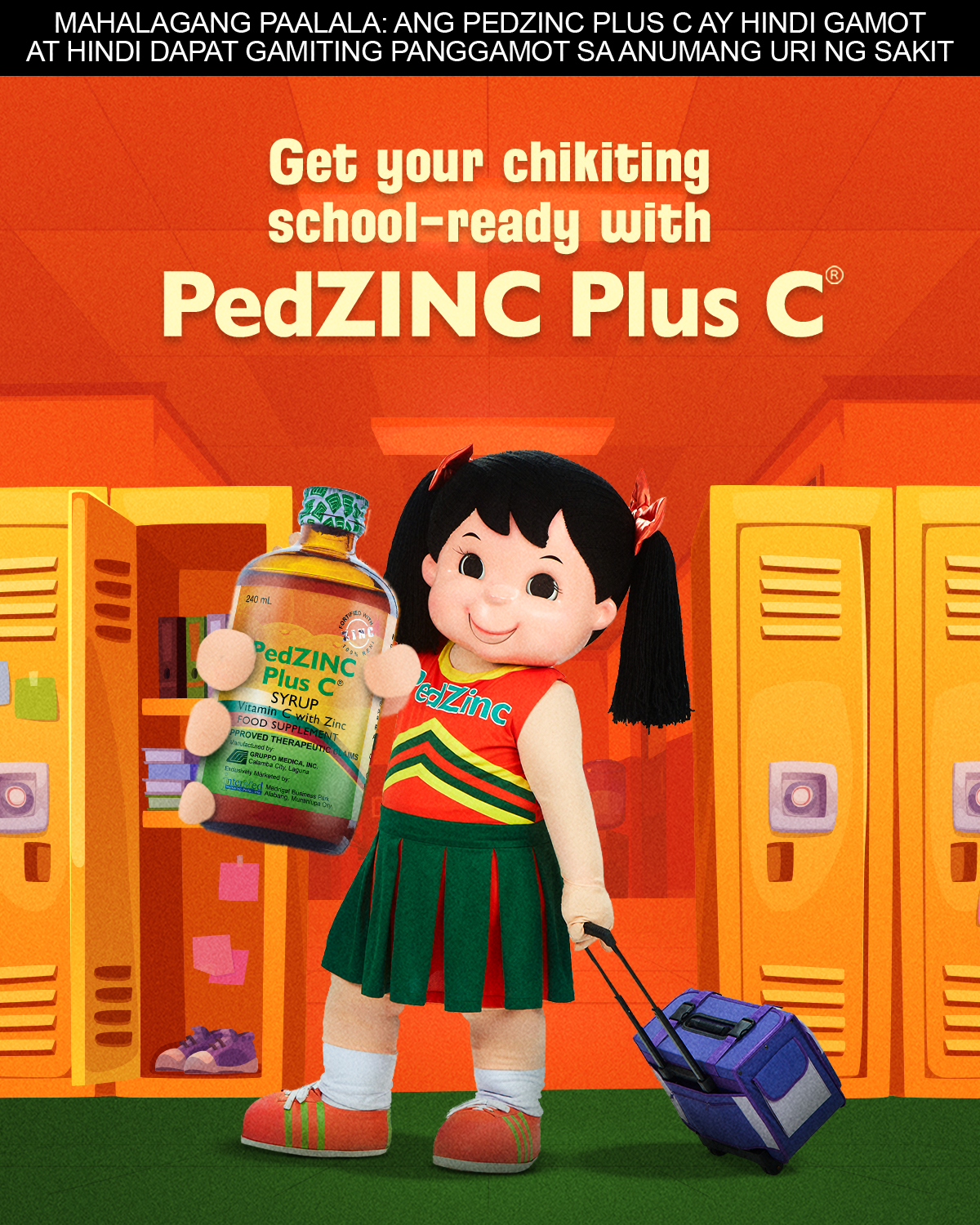 PedZinc Plus C Facebook ad