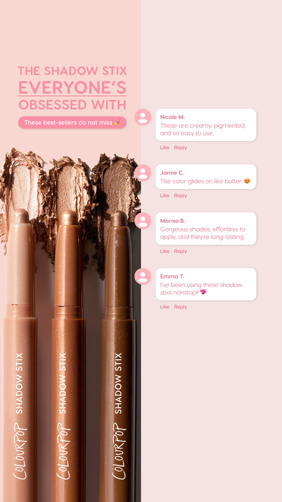 ColourPop Facebook ad