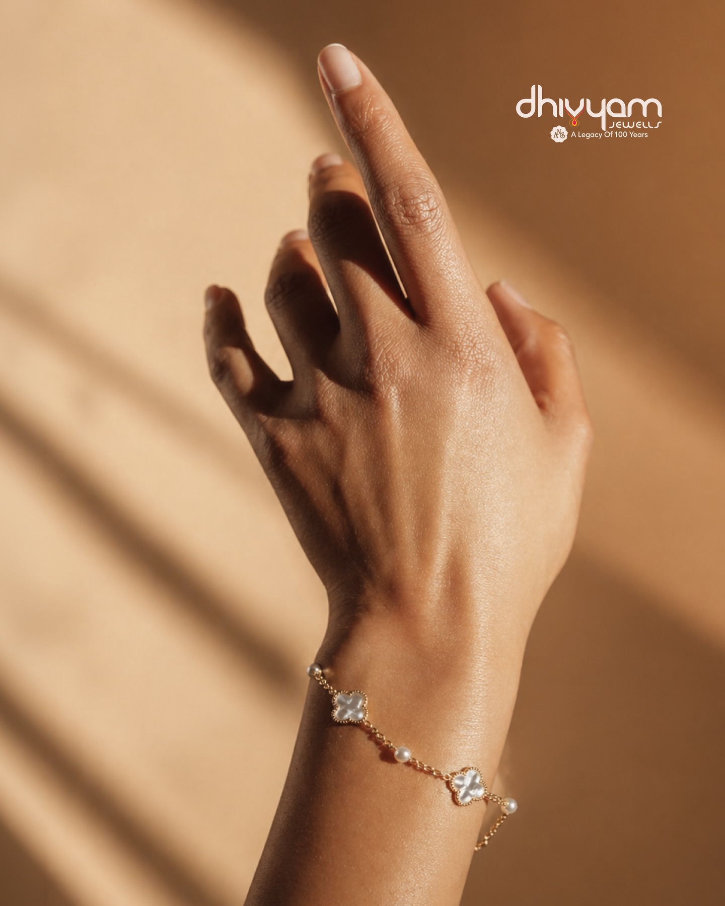 ANS Dhivyam Jewels Facebook ad: Light to wear
