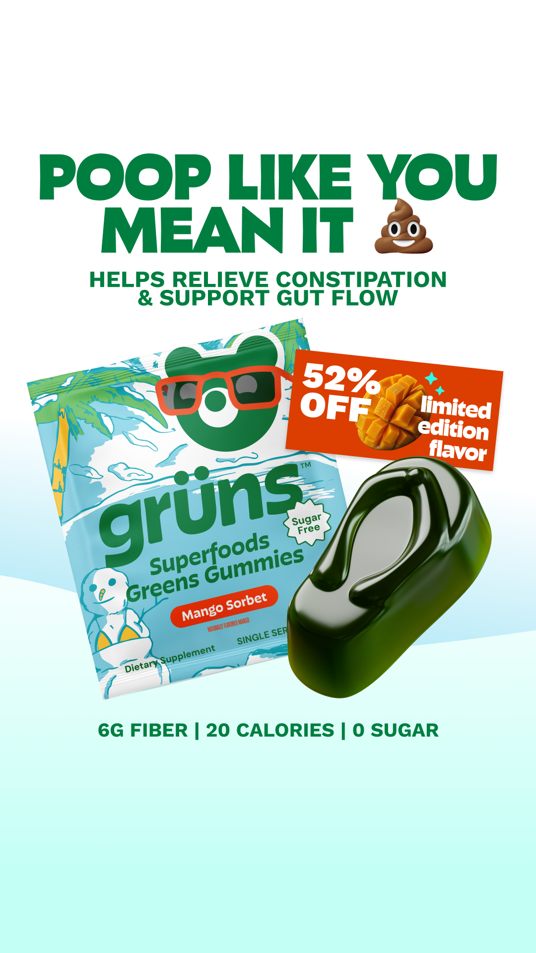 Grüns Facebook ad