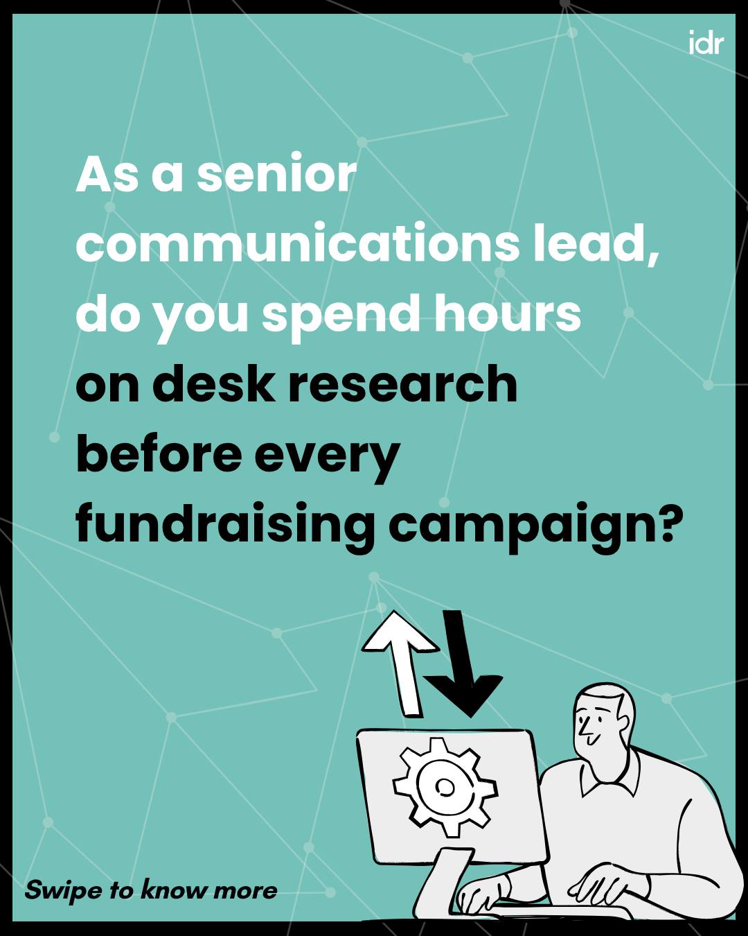 India Development Review Facebook ad: How much time do you spend searching for…