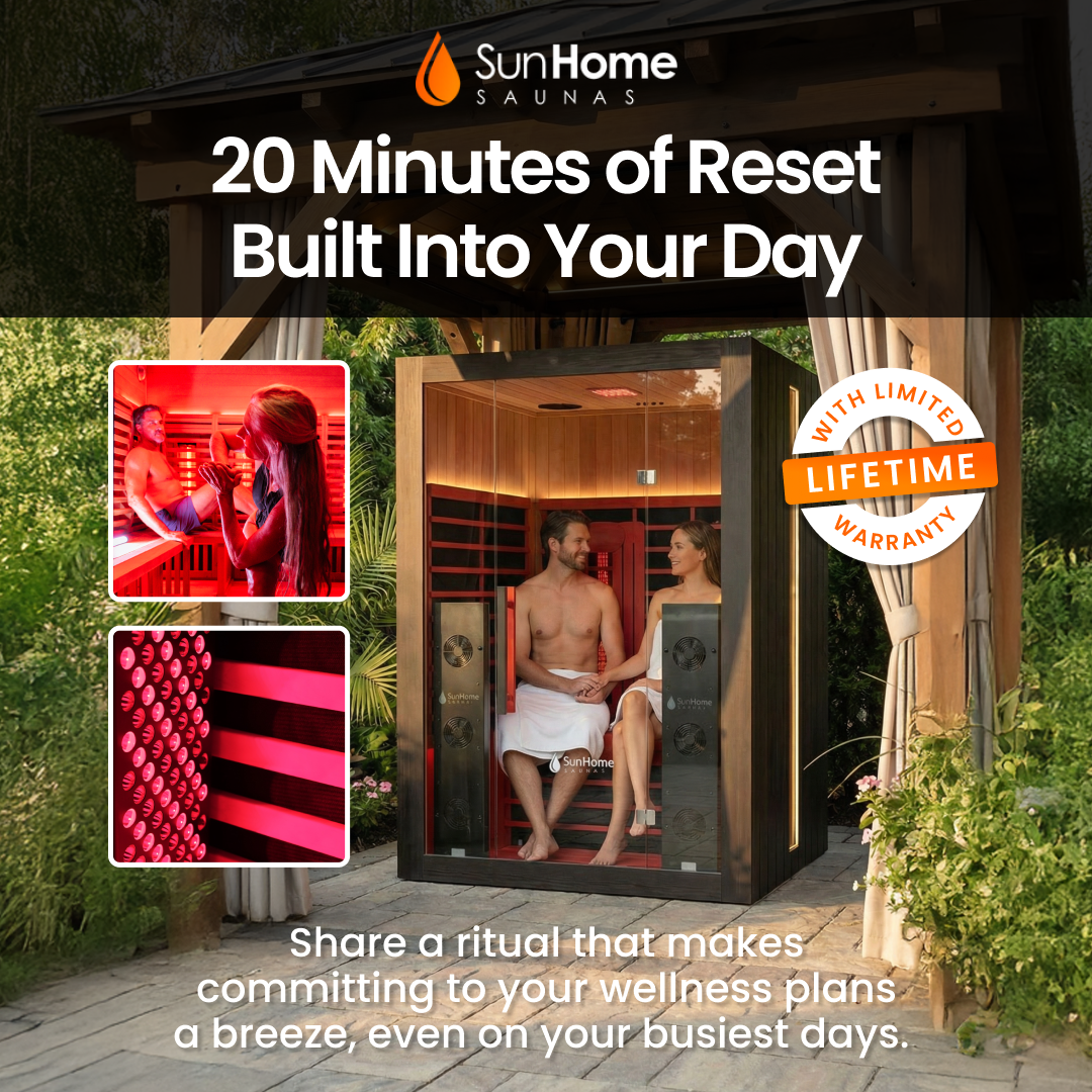 Sun Home Saunas Facebook ad