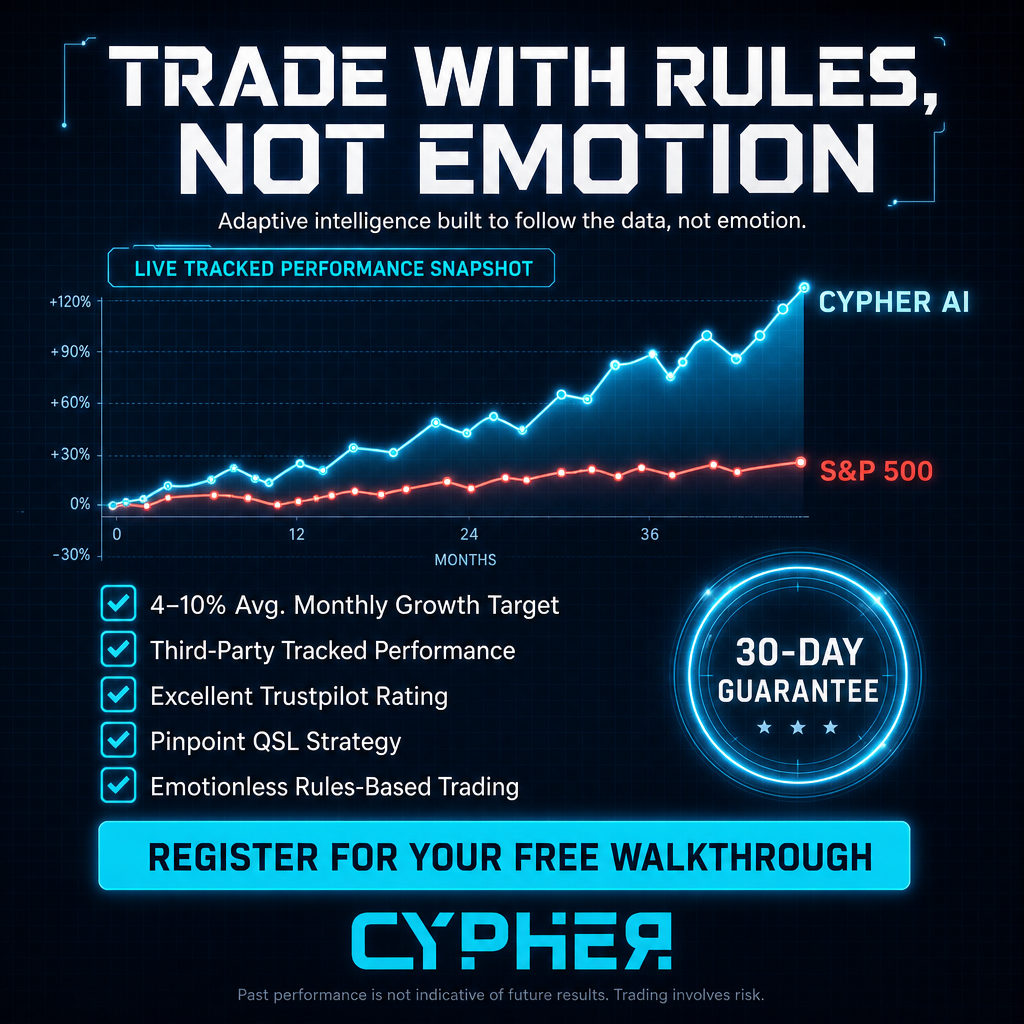 Cypher AI Facebook ad: The Next Evolution of Trading