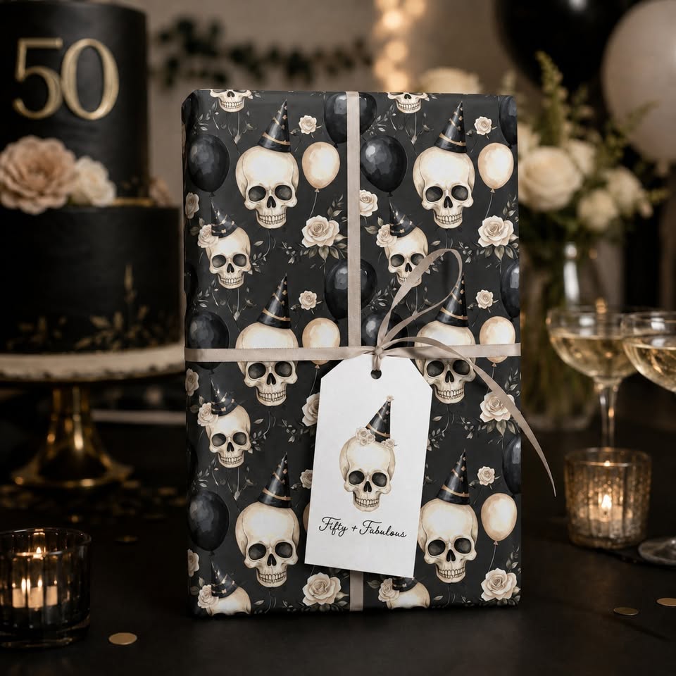 Pattern Graphics Facebook ad: For the one turning 50 and doing it…