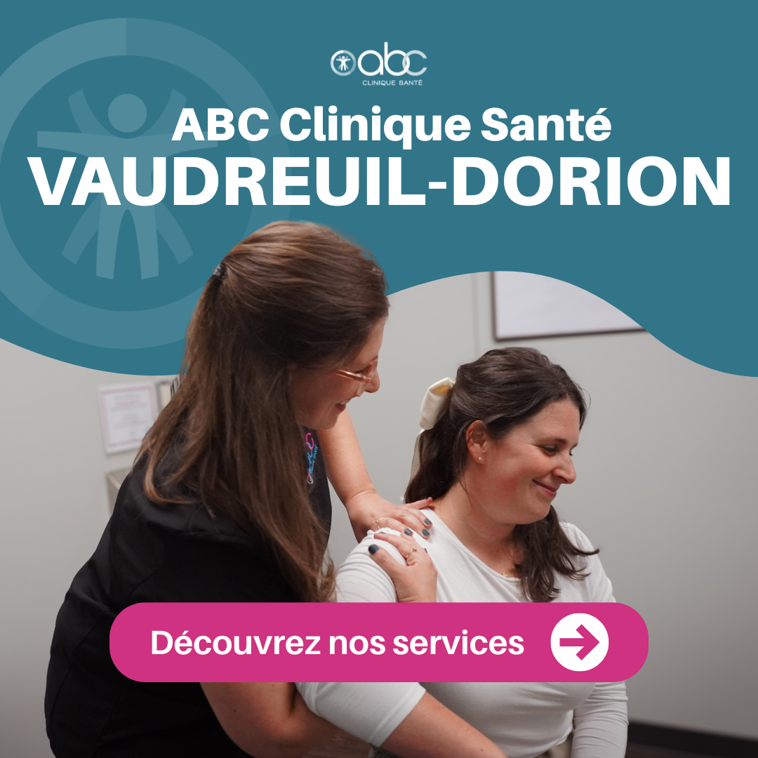 ABC Clinique Santé Vaudreuil-Dorion Facebook ad: Votre clinique de santé interdisciplinaire à…