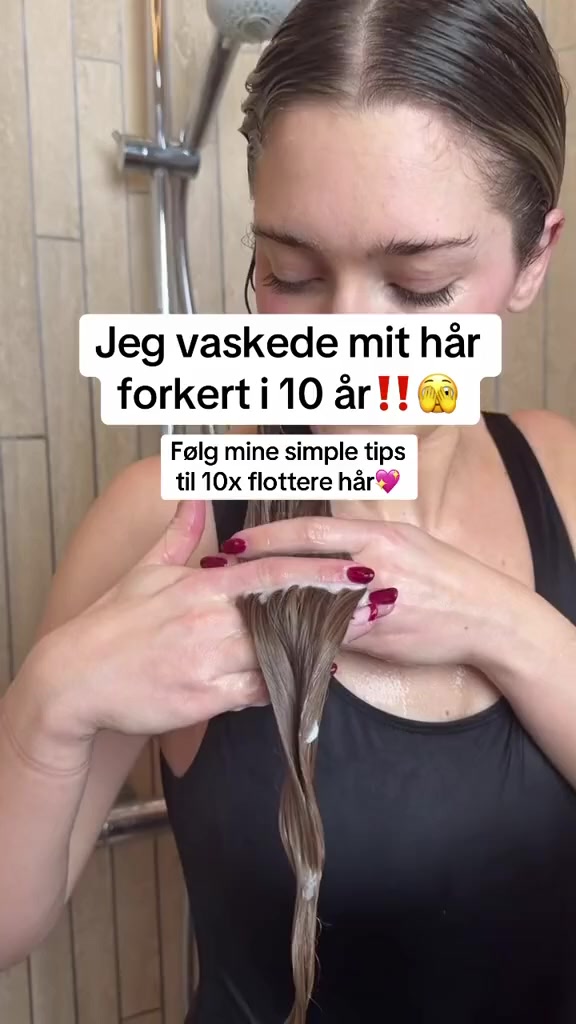 Hårpleje tips Facebook ad: Stop med at håbe, begynd at handle