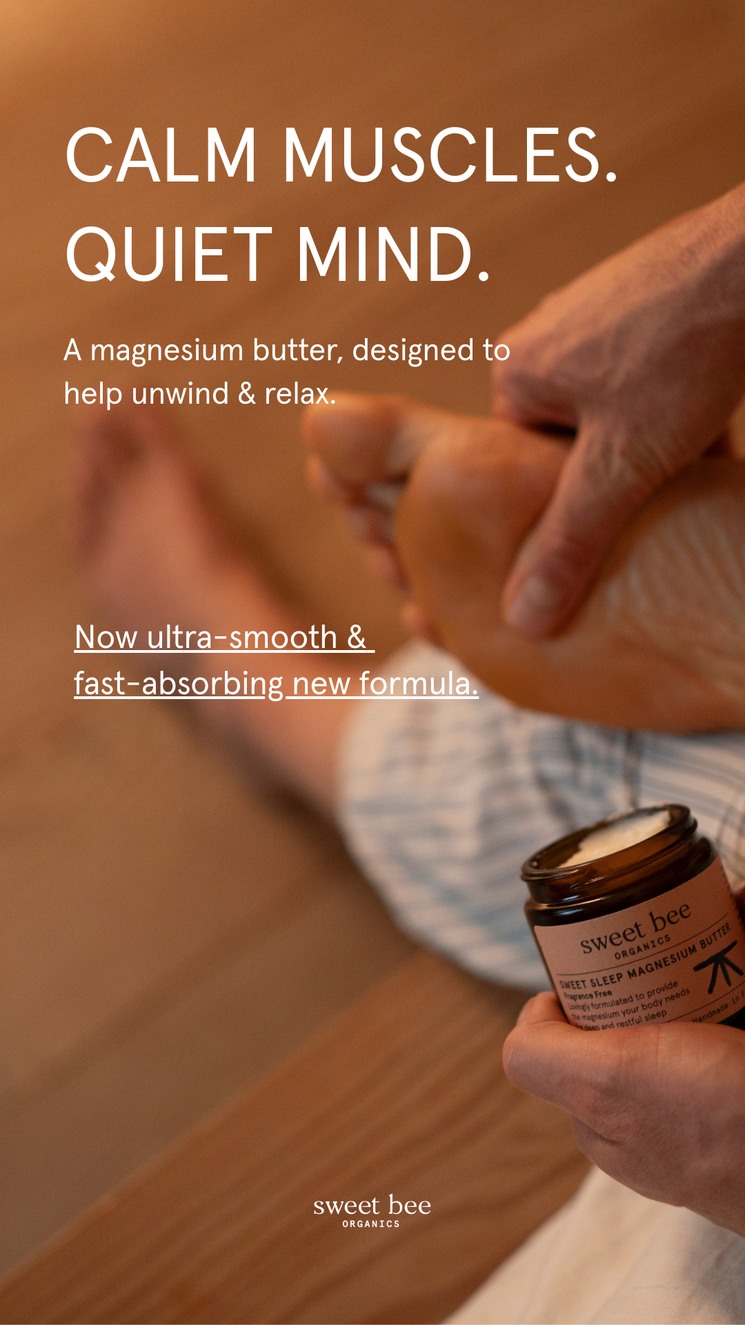 Sweet Bee Organics Facebook ad