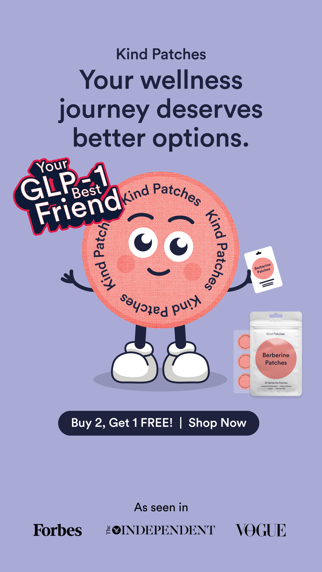 Kind Patches Facebook ad