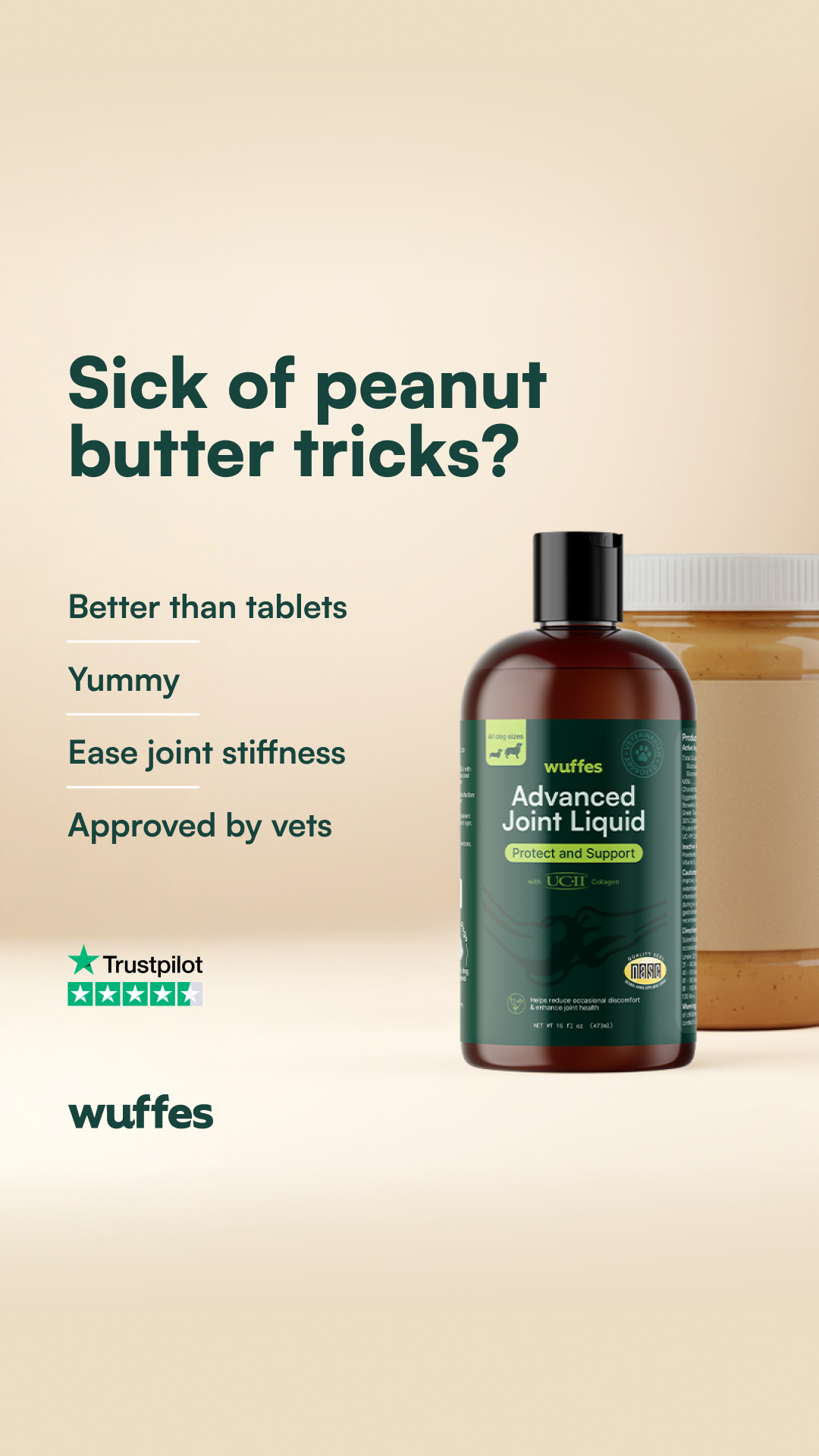 Wuffes Facebook ad