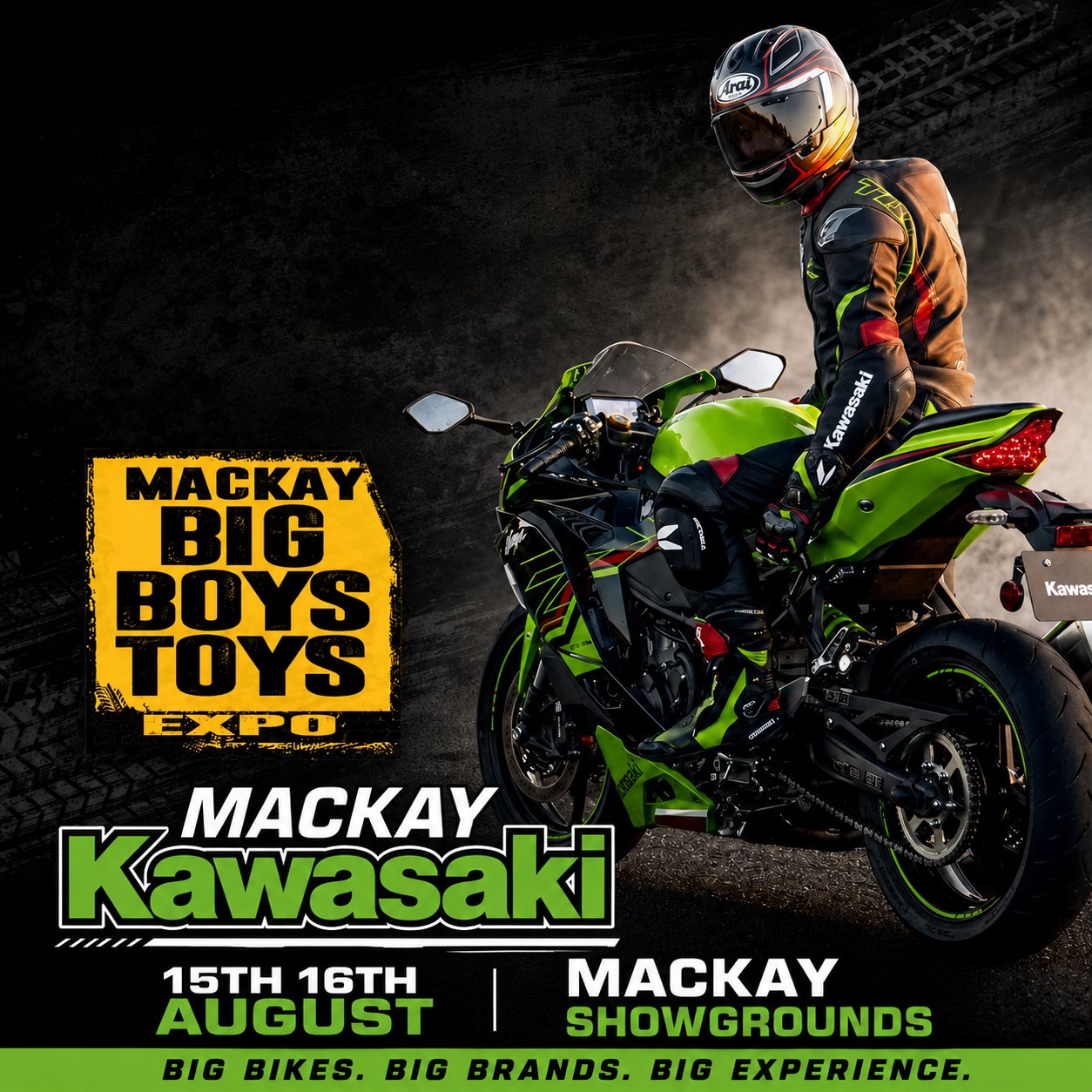 Big Boys Toys Expo Facebook ad: Mackay Big Boys Toys Expo