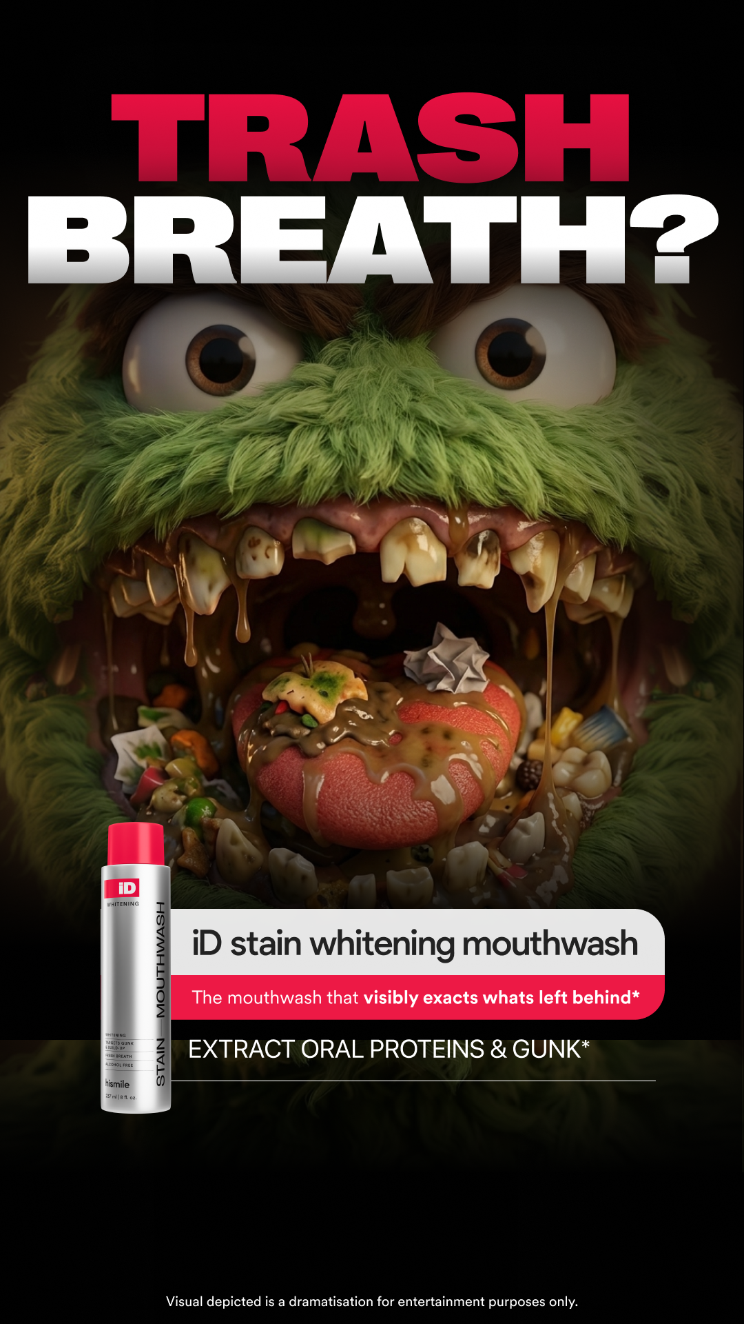 Hismile Facebook ad