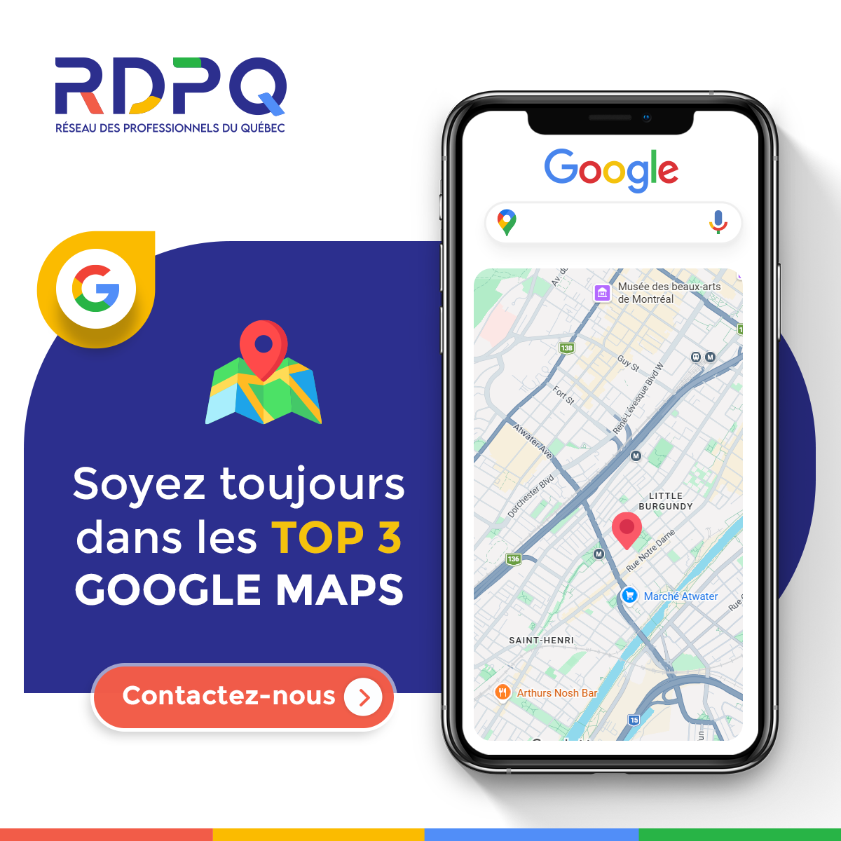 Réseau des Professionnels du Québec - RDPQ Facebook ad
