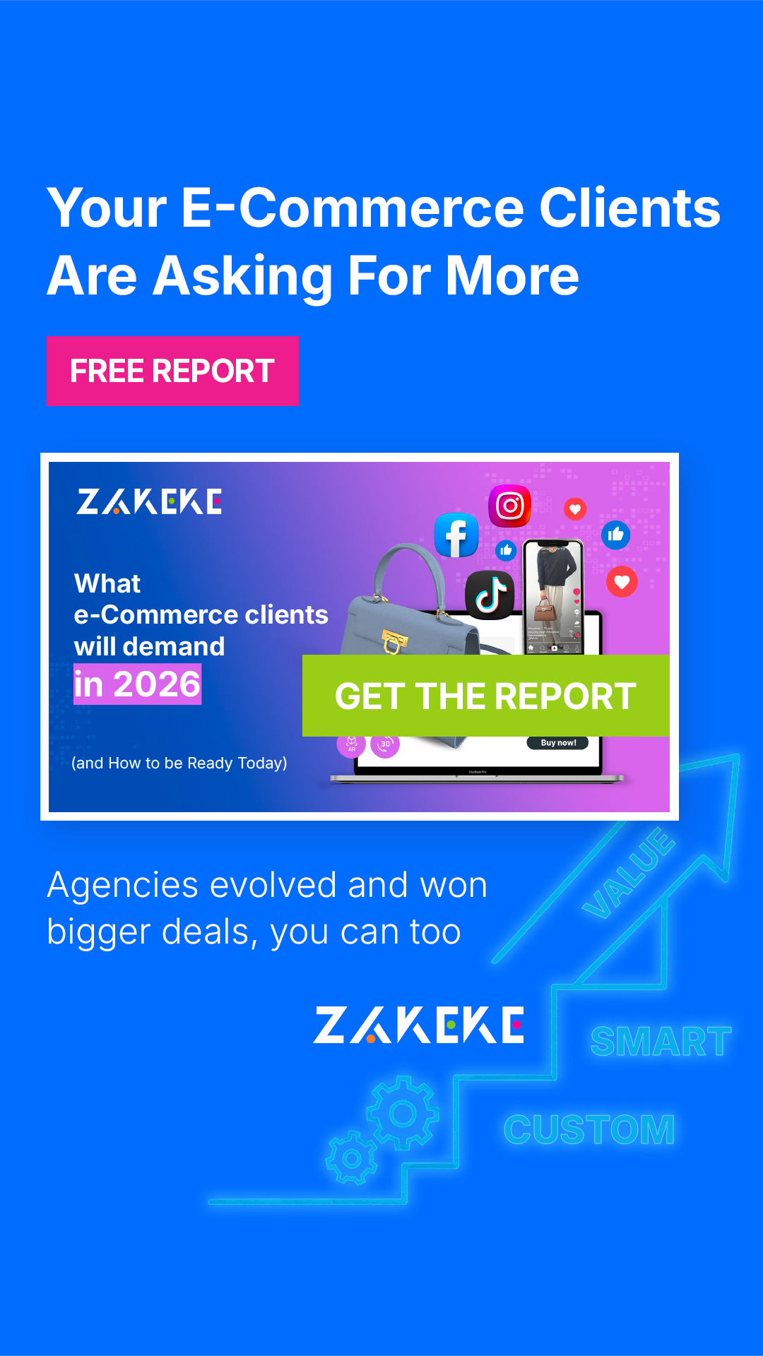 Zakeke Facebook ad from Feb 23, 2026
