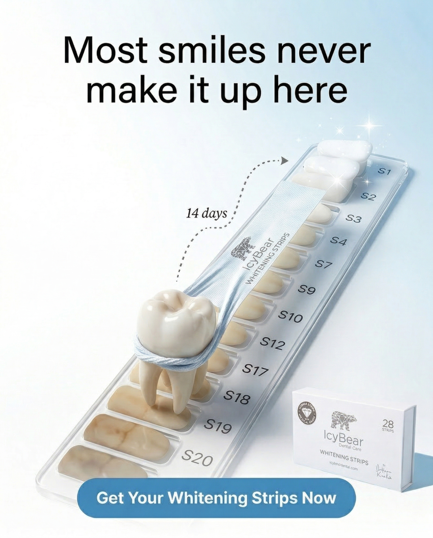 Icy Bear Dental Facebook ad