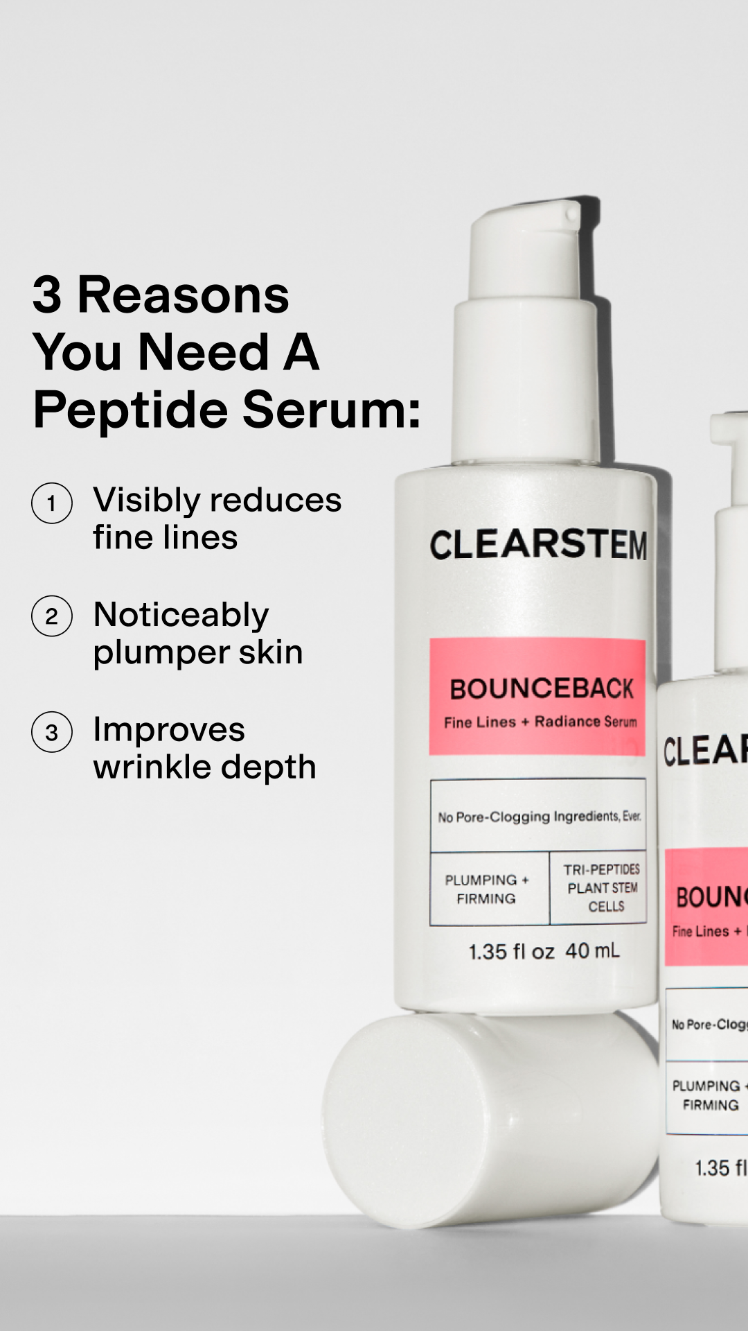 CLEARSTEM Skincare Facebook ad