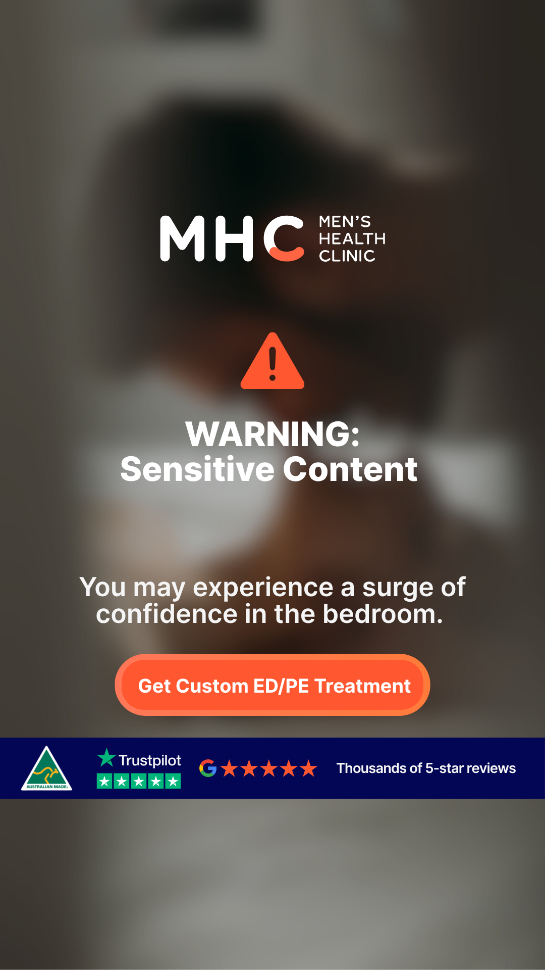 Men's Health Clinic Facebook ad