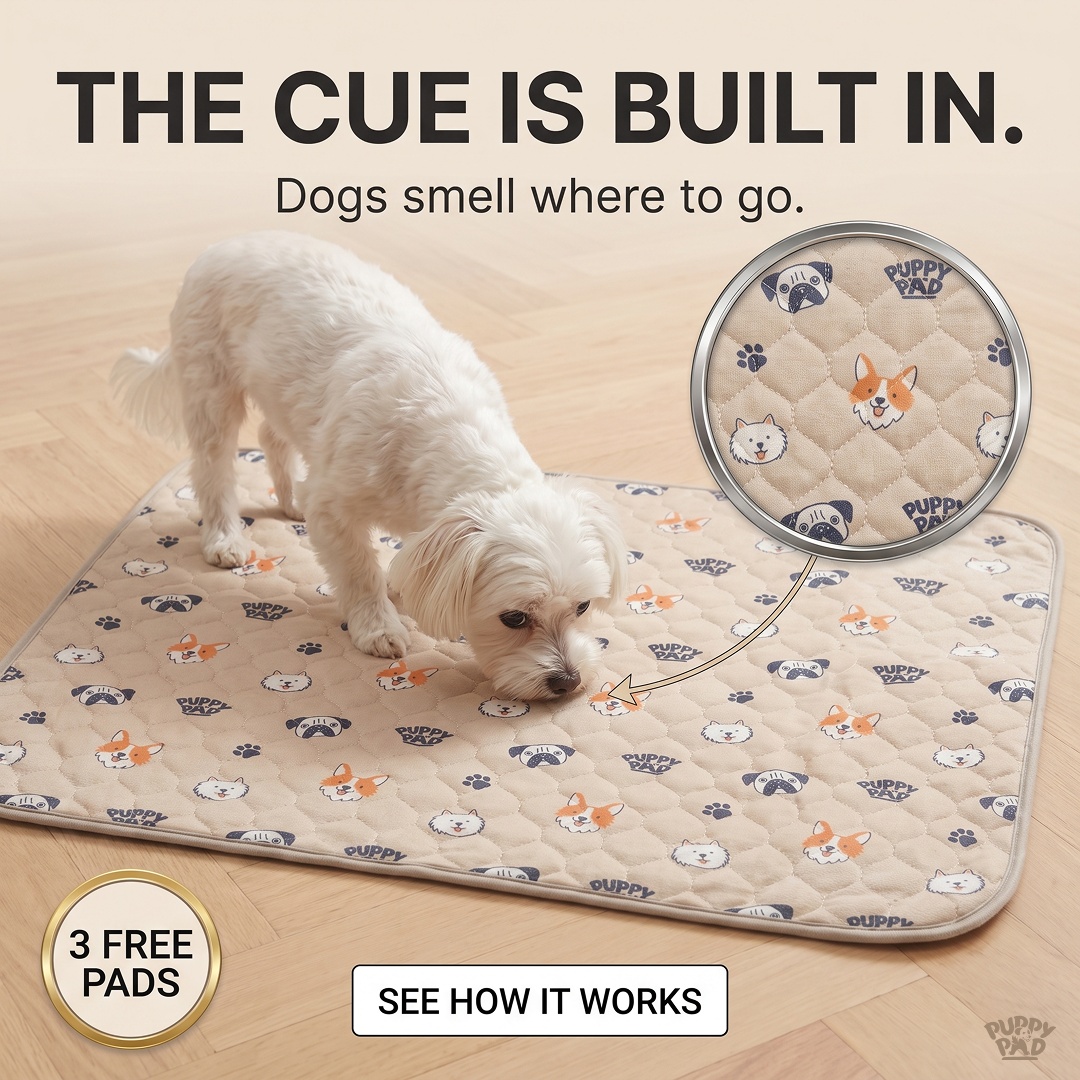 PuppyPad Facebook ad