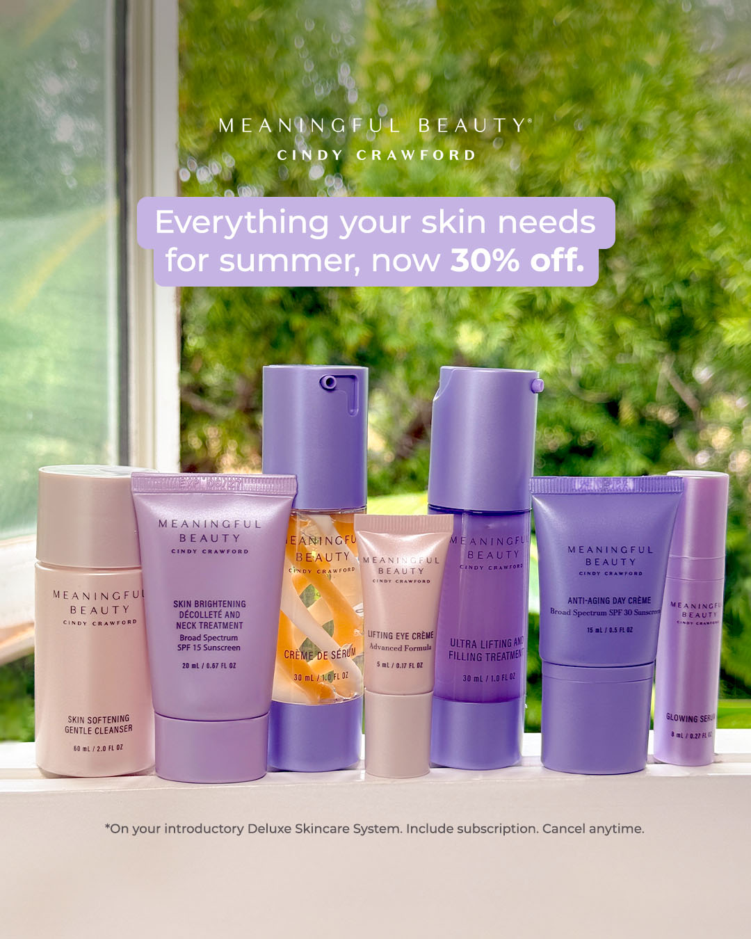 Meaningful Beauty Facebook ad