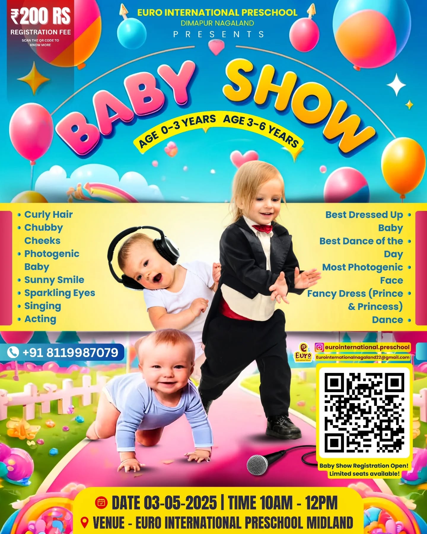 Euro International Preschool Dimapur Facebook ad
