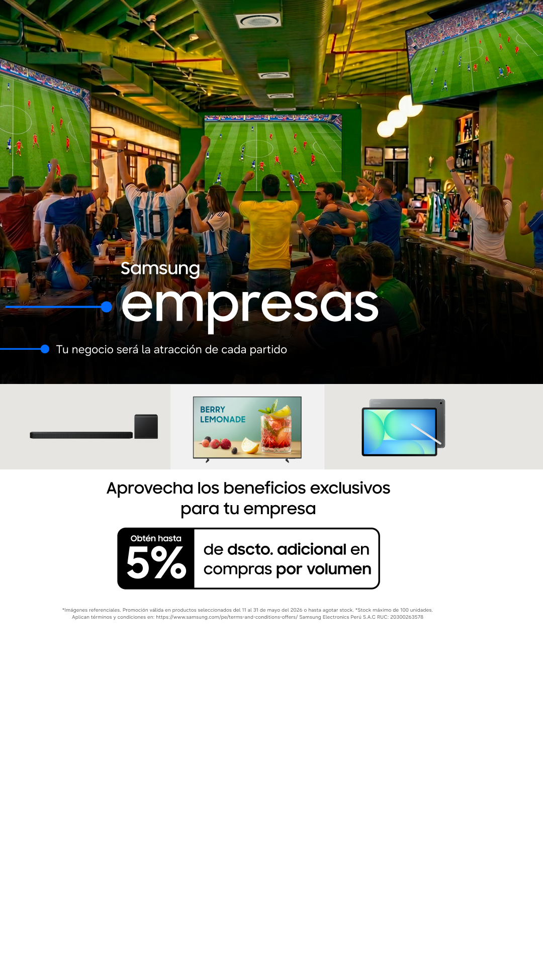 Samsung Facebook ad from May 11, 2026