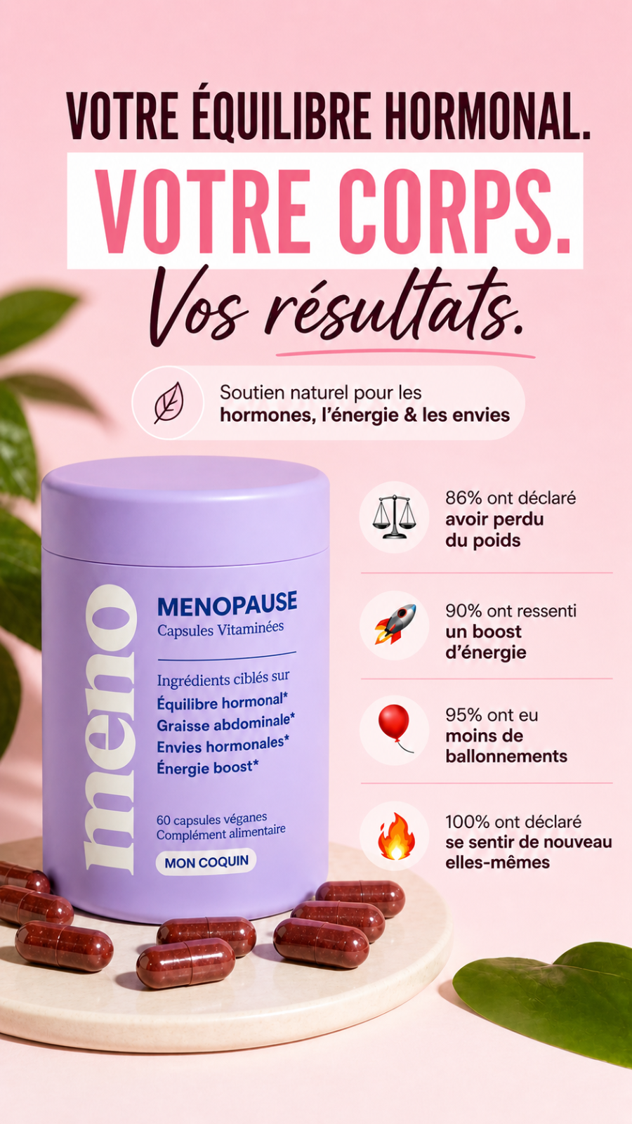 Menopause Weightloss Secrets Facebook ad