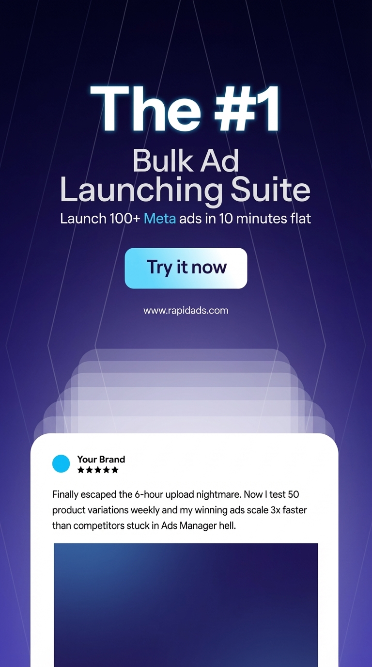 Rapid Ads Facebook ad