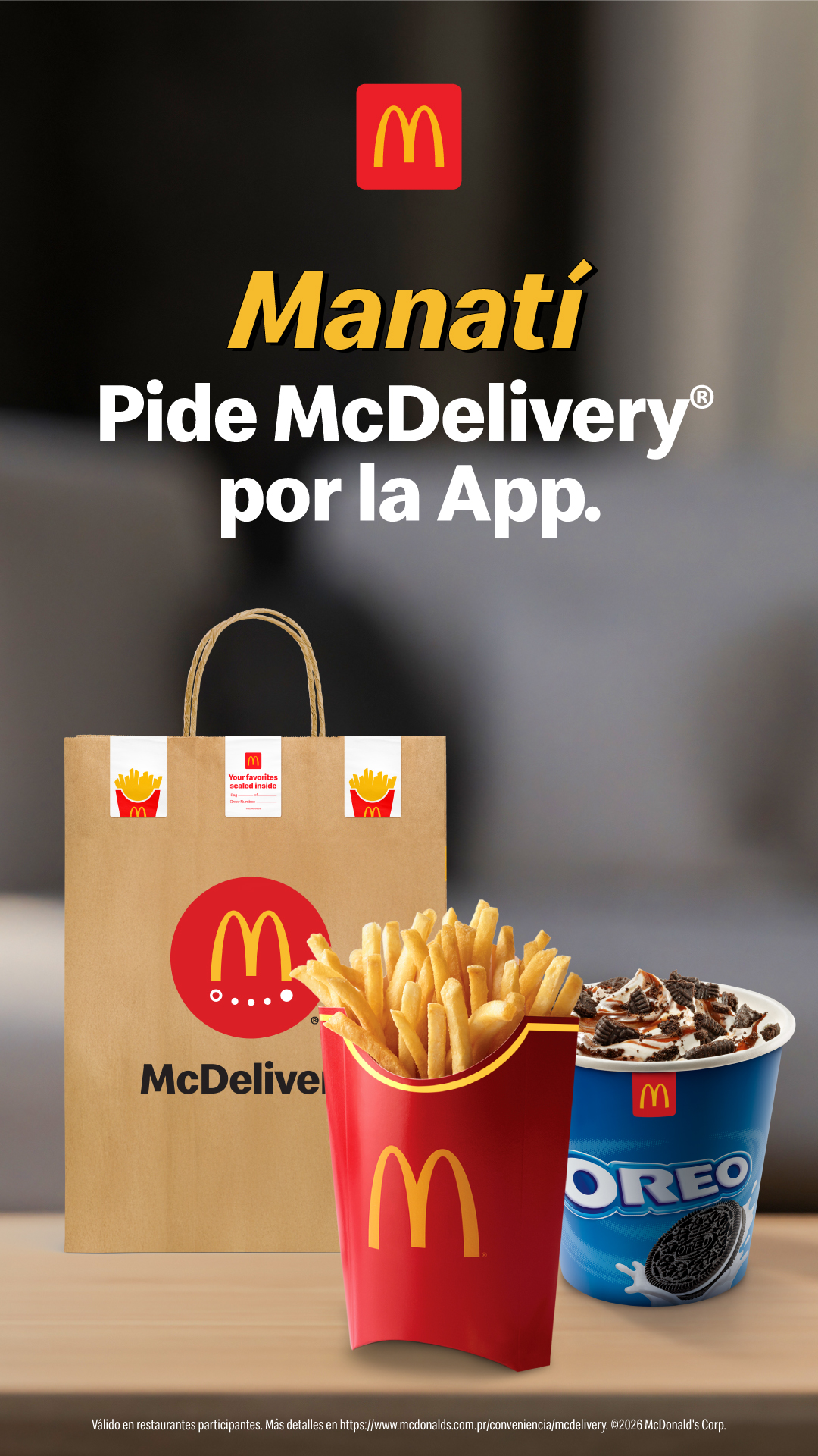 McDonald's Facebook ad