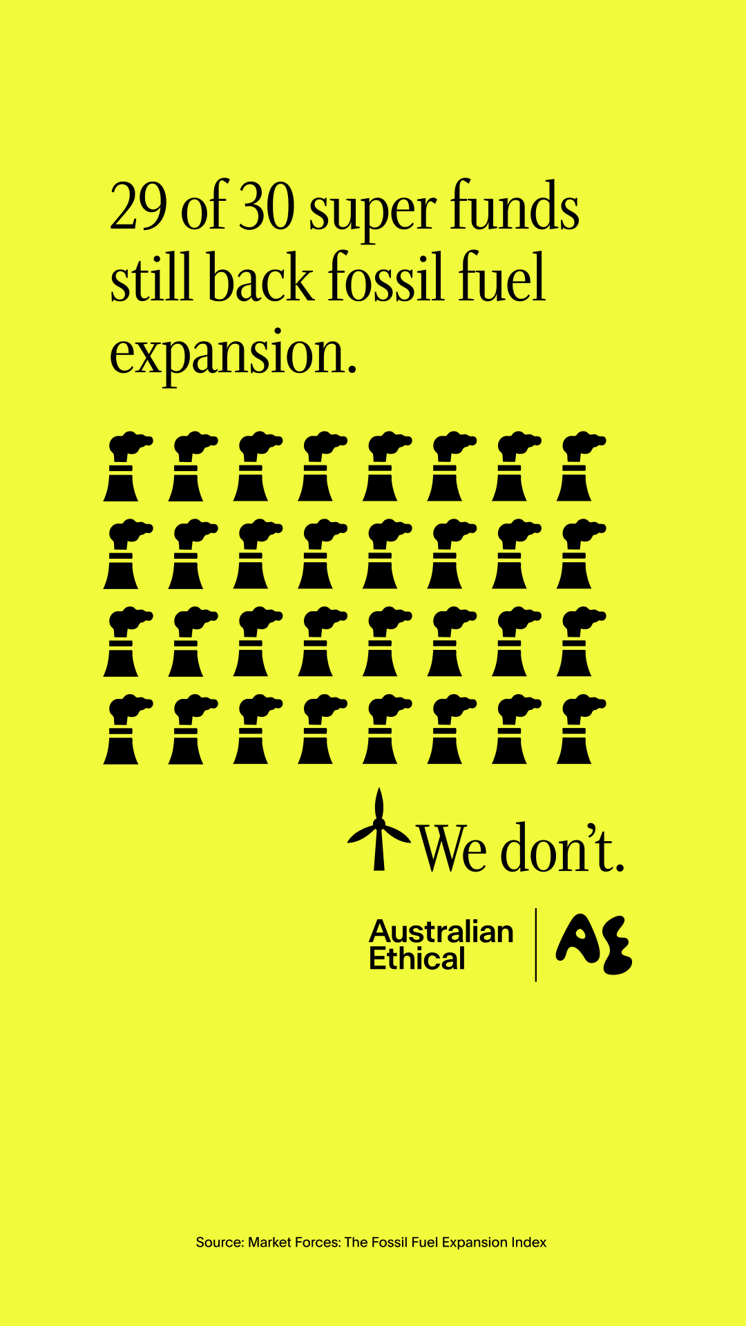 Australian Ethical Investment Facebook ad