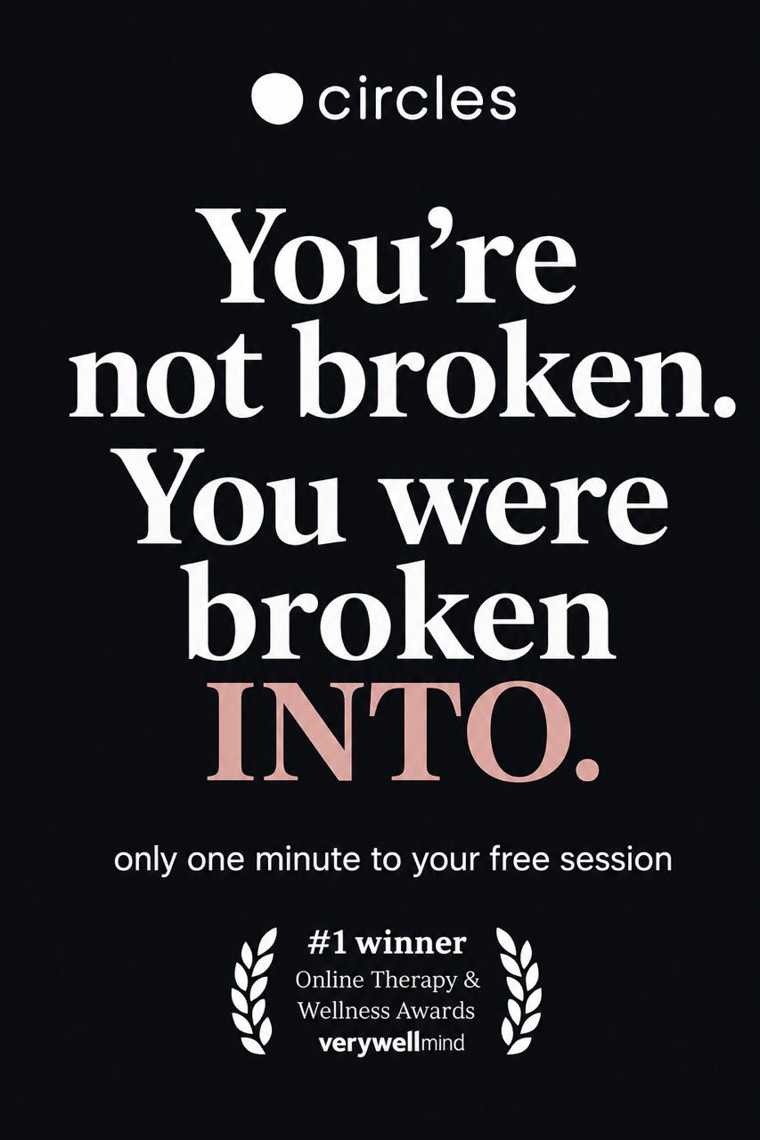 Circles - Online Groups for Emotional Support Facebook ad from Jul 7, 2026