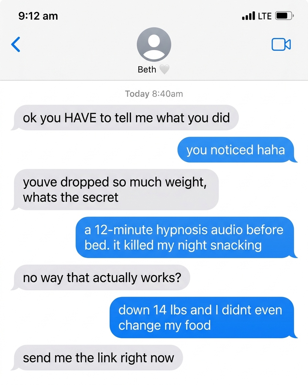 Hypnozio: power of hypnotherapy Facebook ad