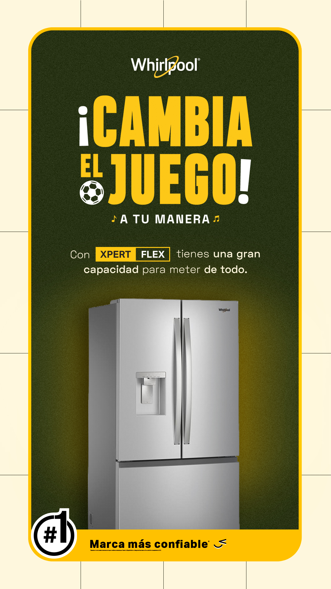 Whirlpool Facebook ad