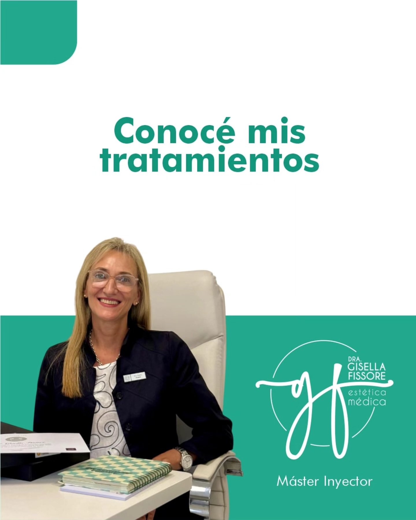 Dra Gisella Fissore Master Inyector Facebook ad: Soy la Dra.