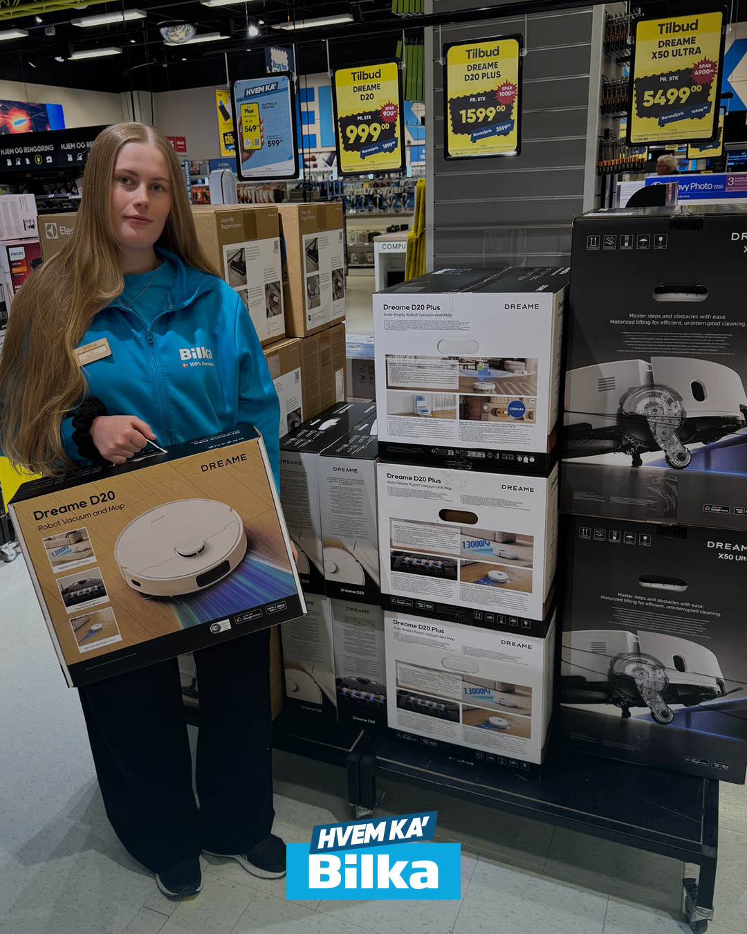 Bilka Facebook ad: Se mere i avisen