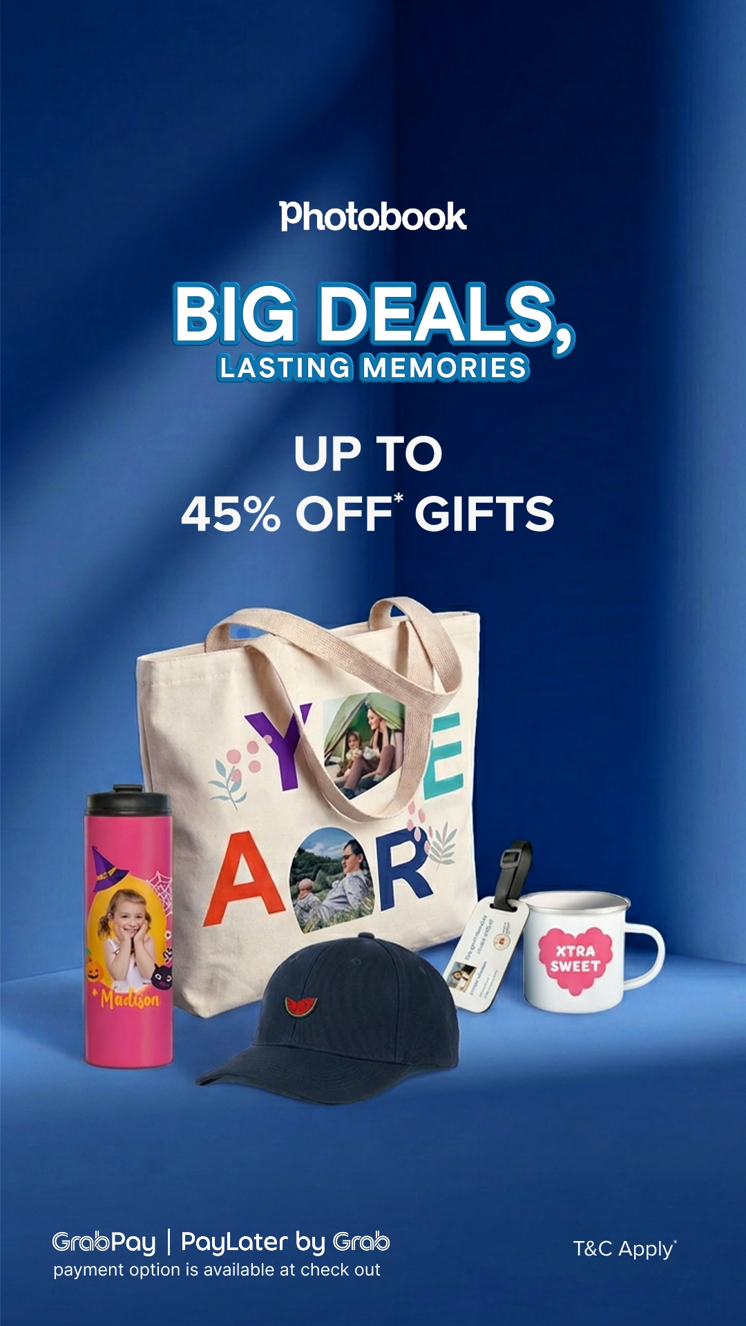 Photobook Facebook ad
