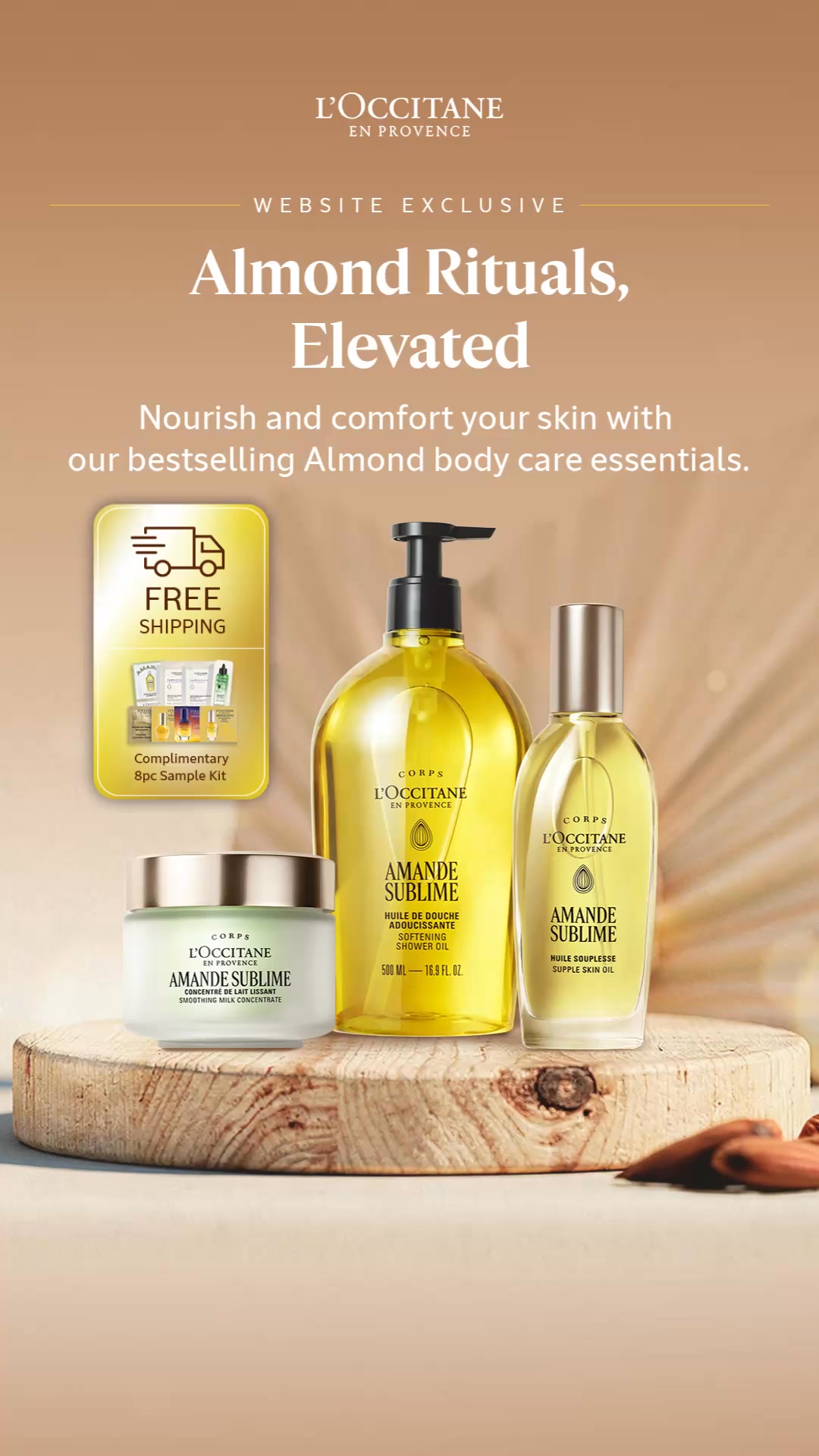 L'OCCITANE en Provence Facebook ad