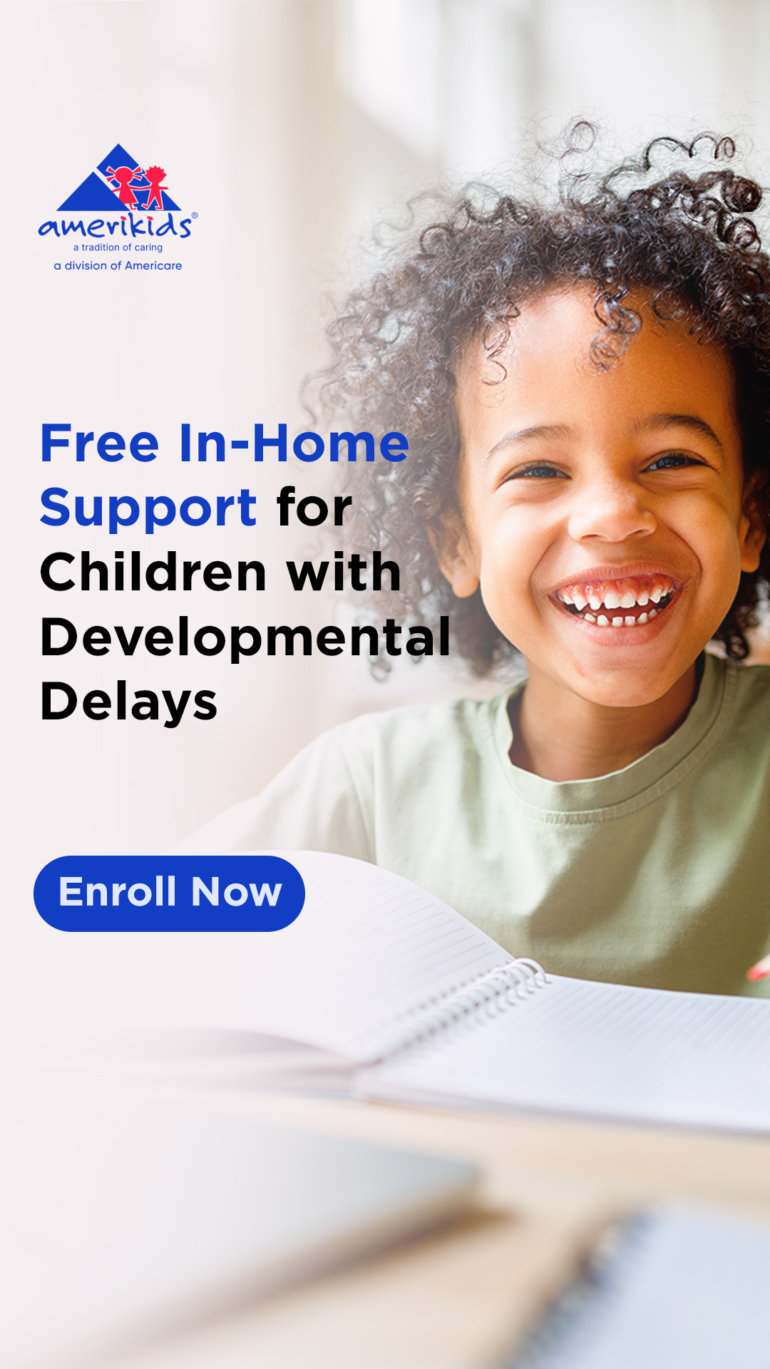 Amerikids - a division of Americare Facebook ad