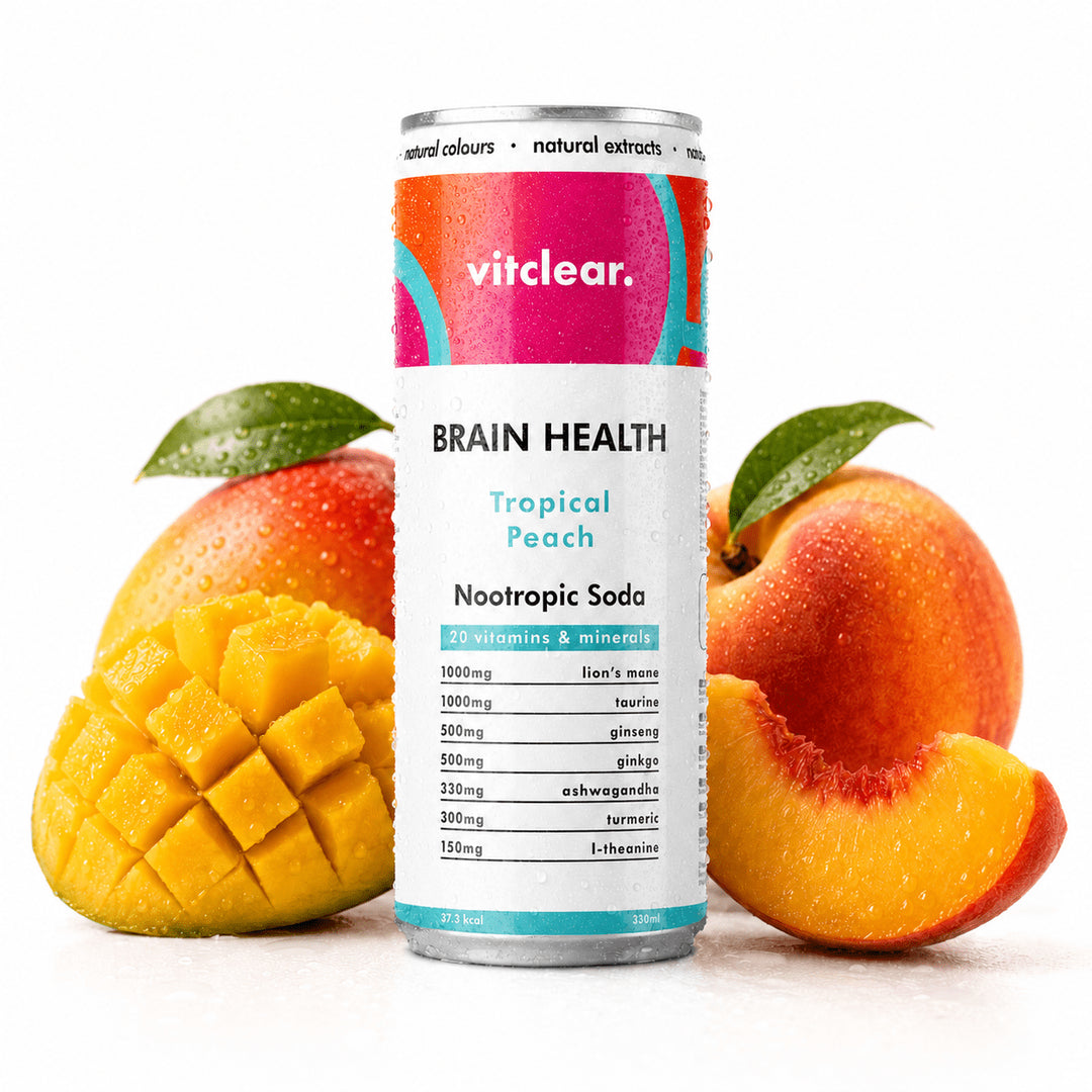 Vitclear Facebook ad: One can. Supplements sorted.