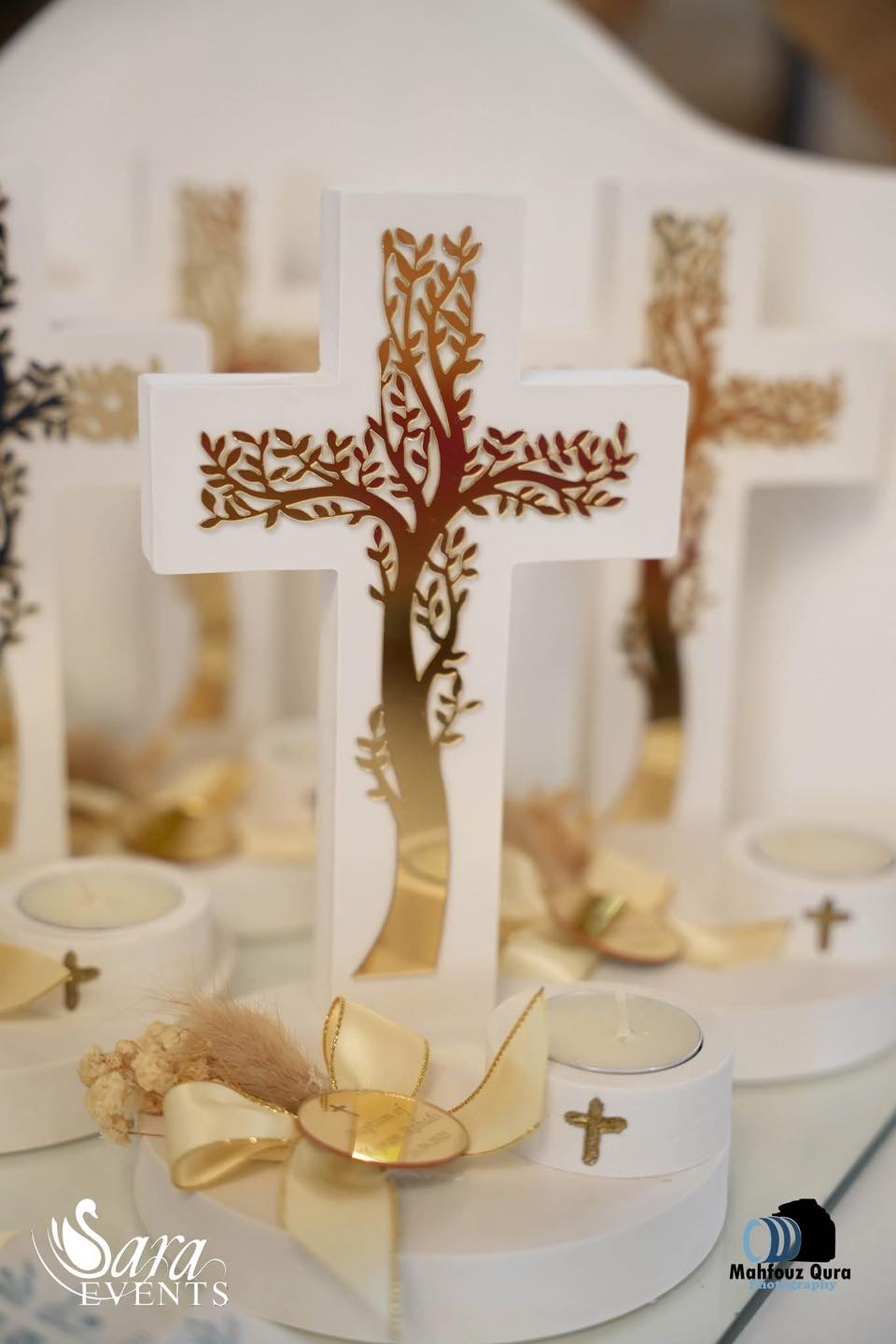 Sara Events & Wedding Planner Facebook ad: رَبٌّ وَاحِدٌ، إِيمَانٌ وَاحِدٌ، مَعْمُودِيَّةٌ وَاحِدَةٌ