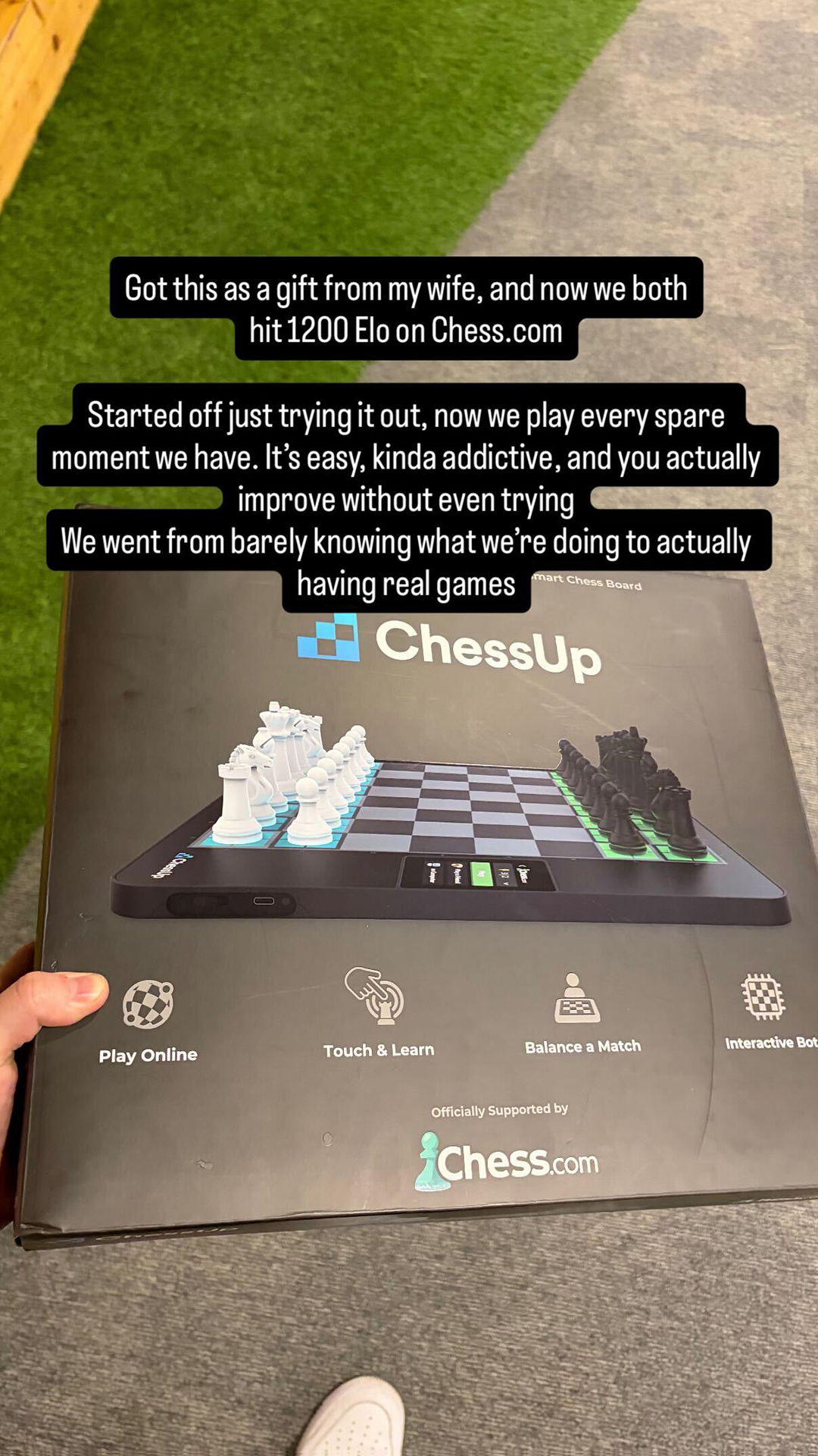 ChessUp Facebook ad