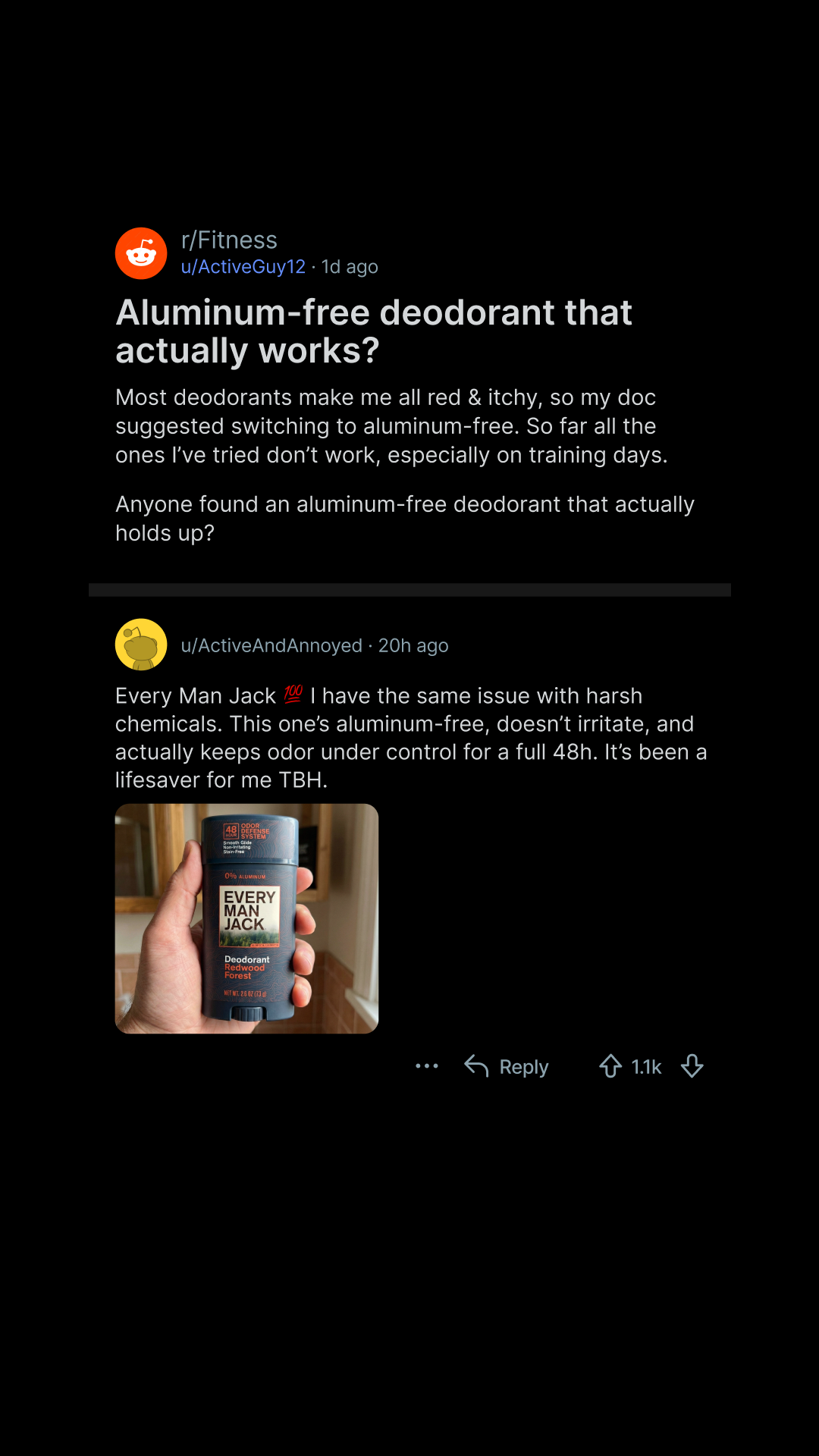Every Man Jack Facebook ad