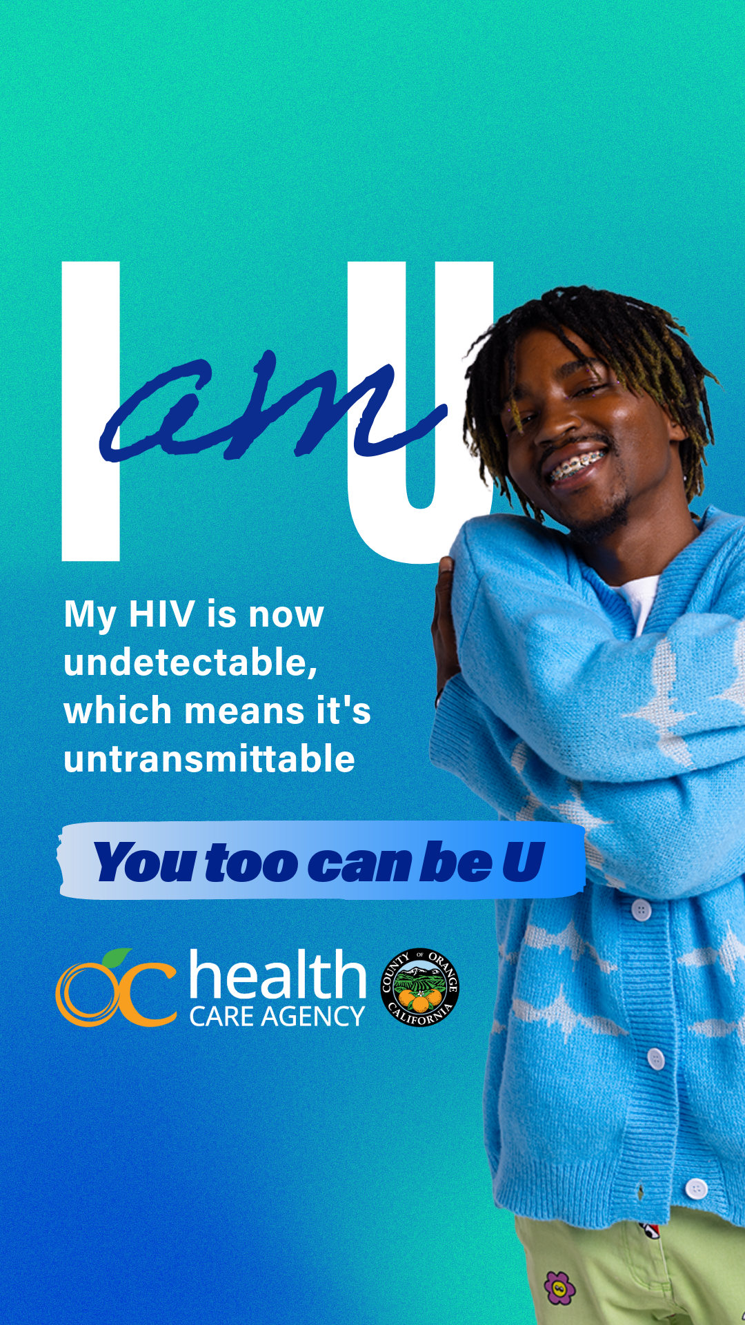 OC Health Care Agency Facebook ad from Jan 13, 2026