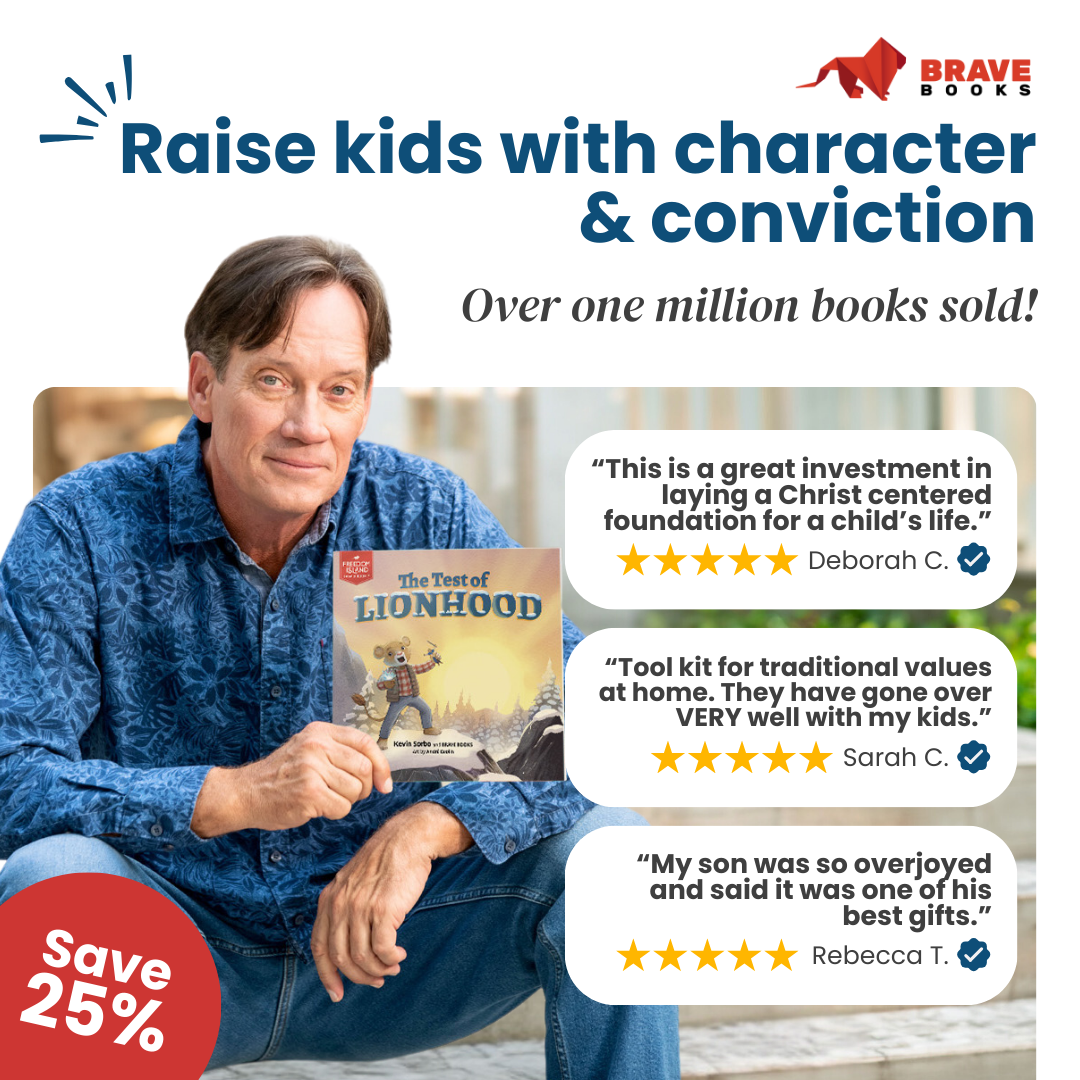 BRAVE Books Facebook ad