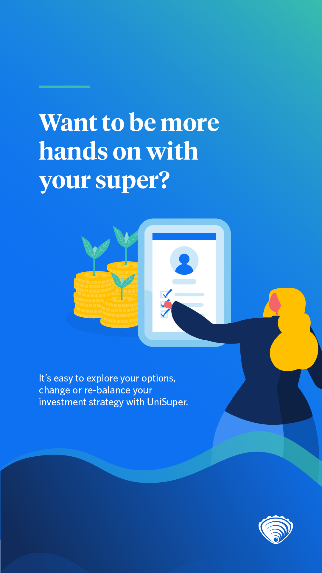 UniSuper Facebook ad