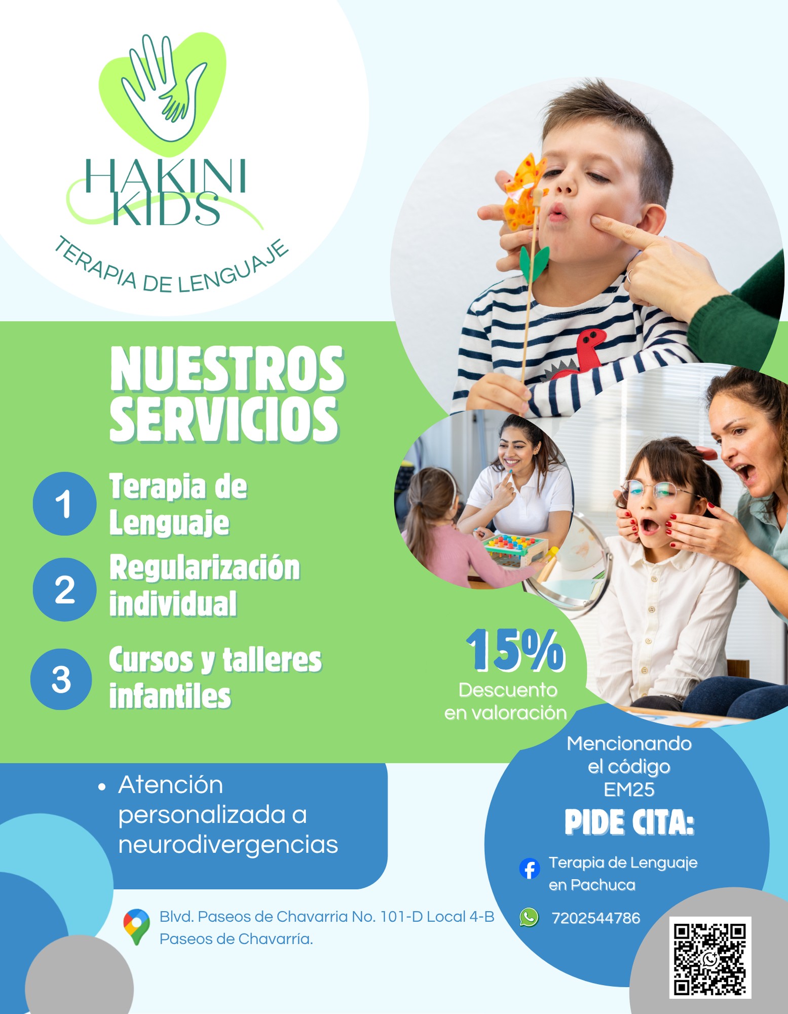Terapia de Lenguaje en Pachuca Facebook ad: La detección temprana de problemas de lenguaje puede…