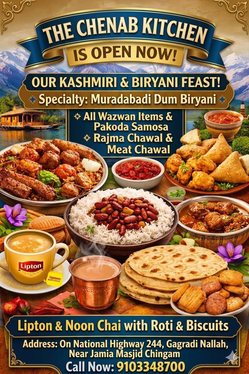 DrMansoor Qazi Facebook ad: Gagrari Nallah hardly 1Km away from Chingan on…