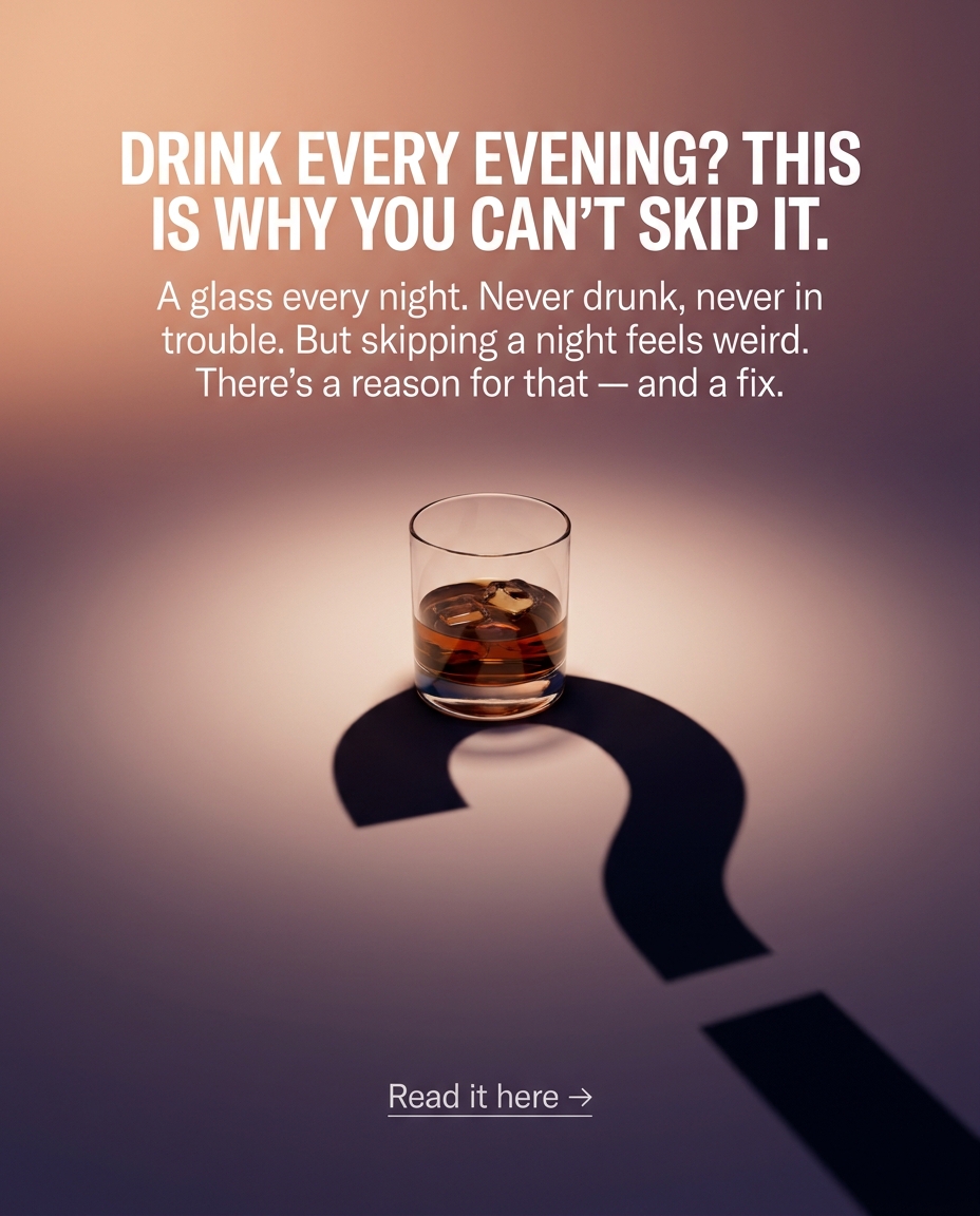 Mindful Drinking Community Facebook ad